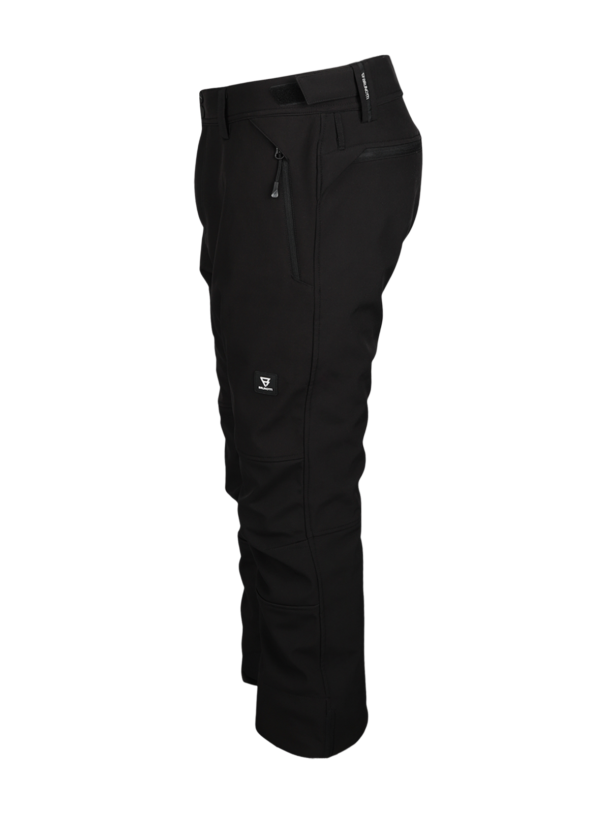 Huygens-N Heren Softshell Skibroek | Zwart