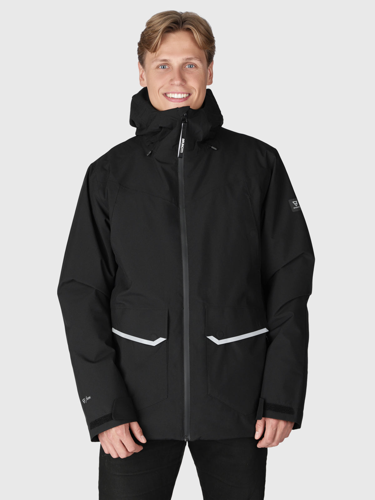 Zoran Herren Regenjacke | Schwarz