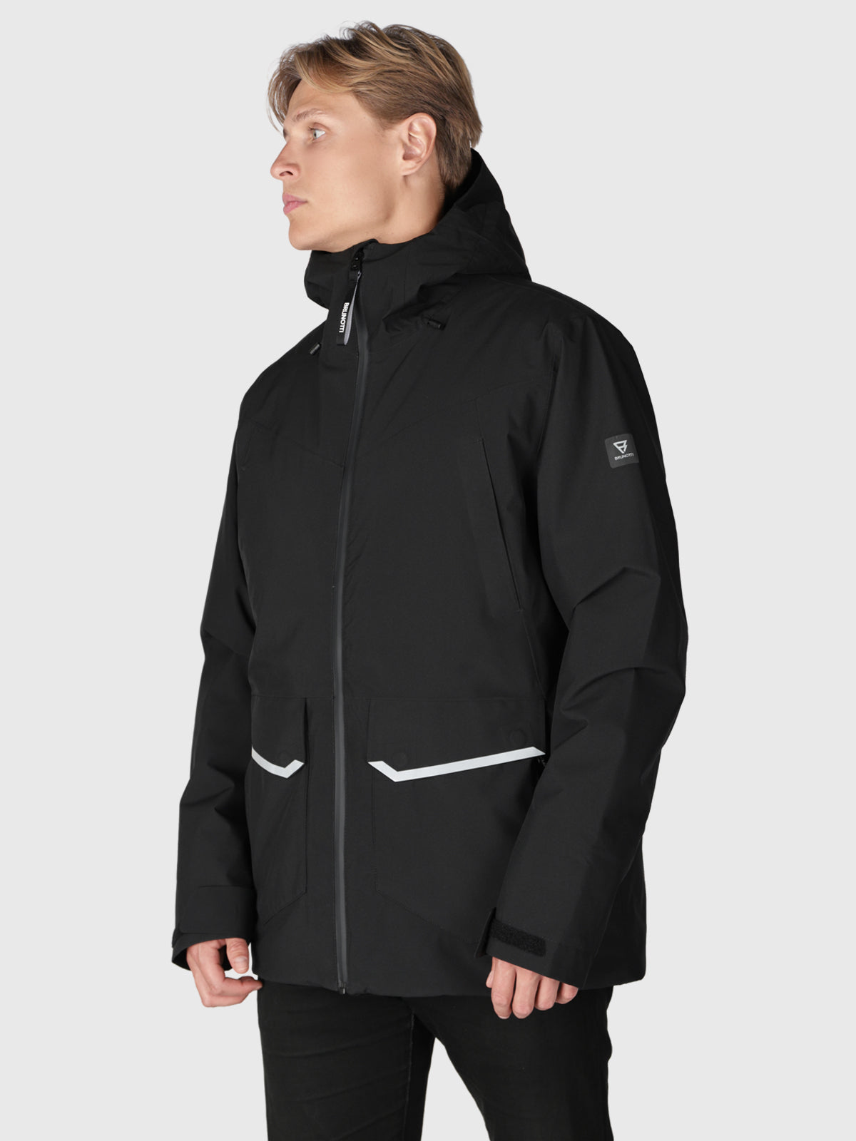 Zoran Herren Regenjacke | Schwarz