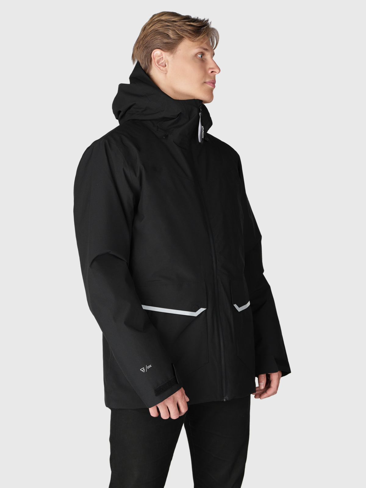 Zoran Herren Regenjacke | Schwarz