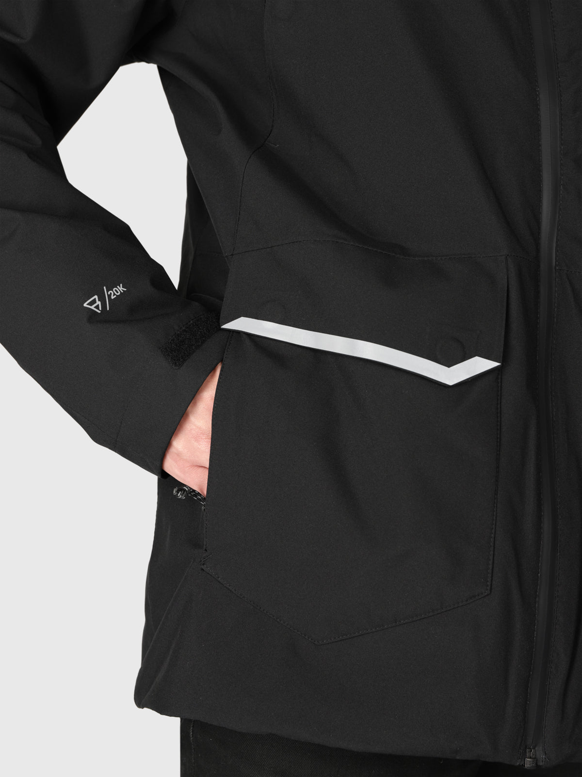 Zoran Men Rain Jacket | Black