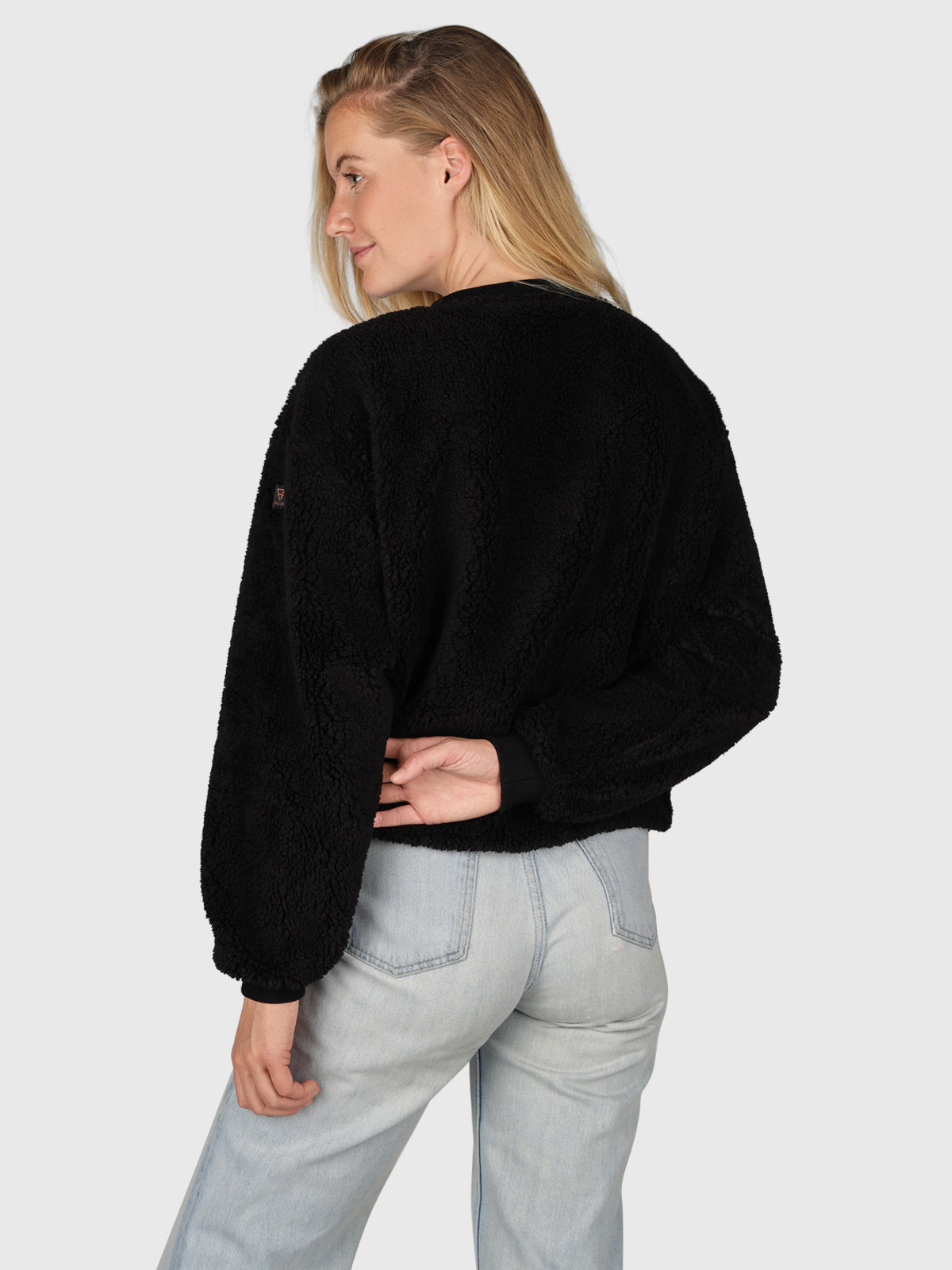 Jiminy Women Teddy Sweater | Black