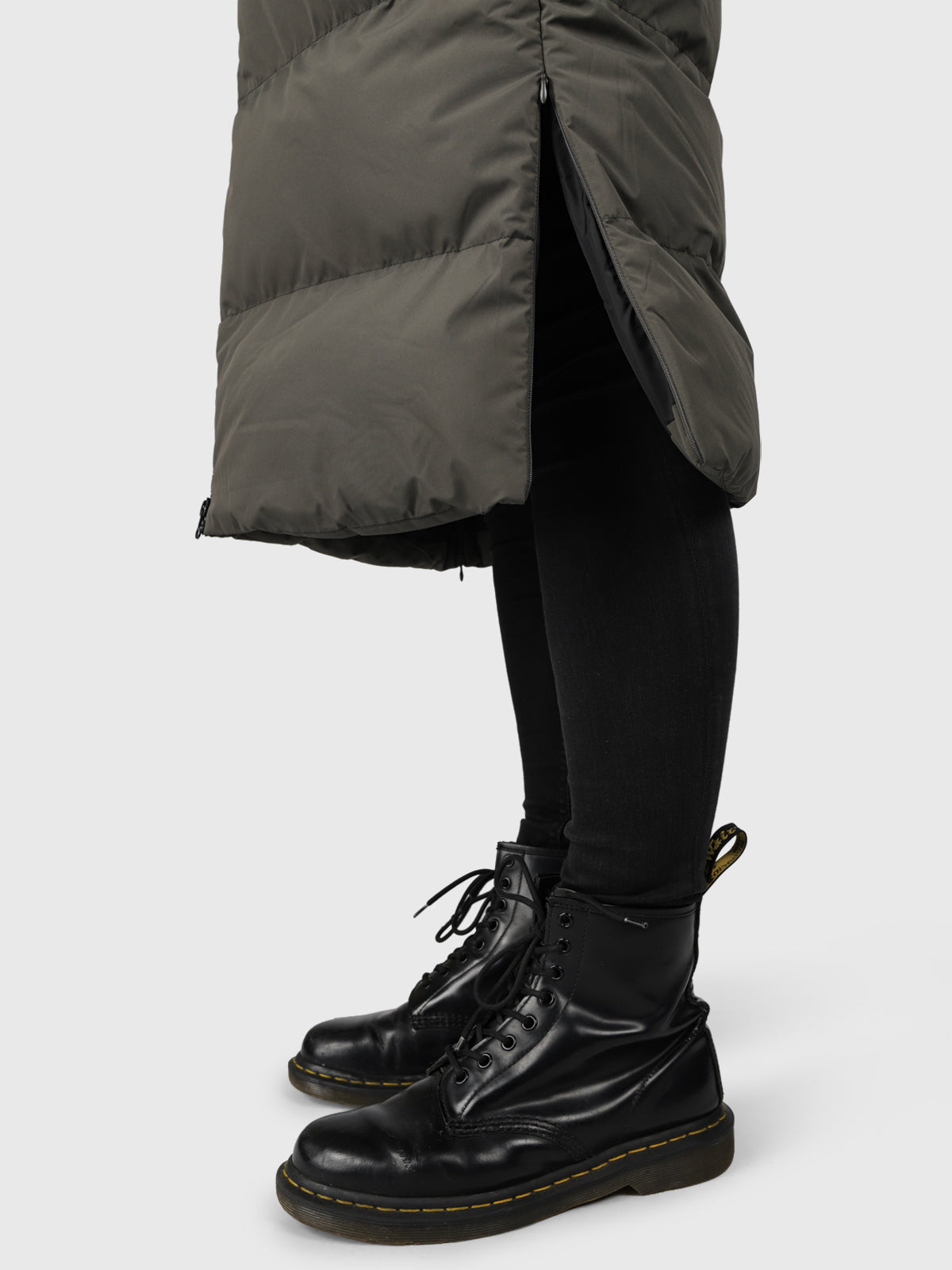 Bigsur Dames Lange Puffer Jas | Groen
