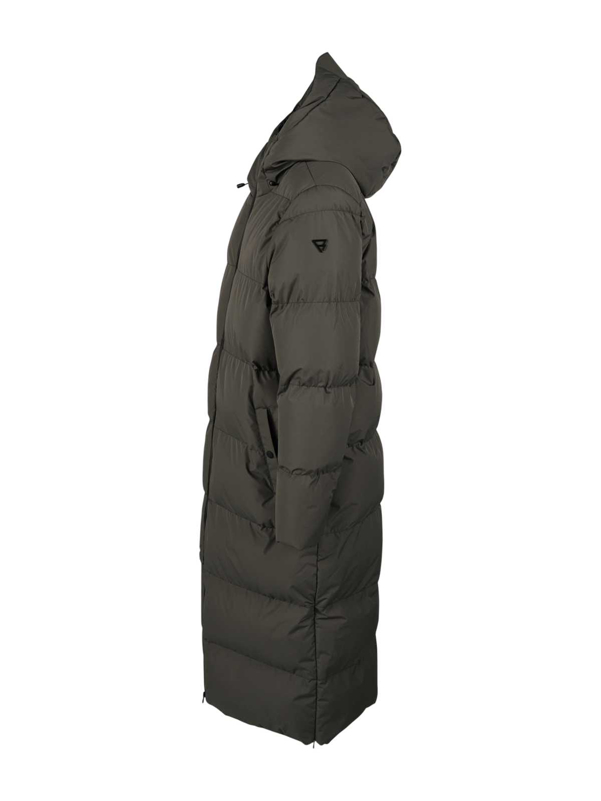 Bigsur Dames Lange Puffer Jas | Groen