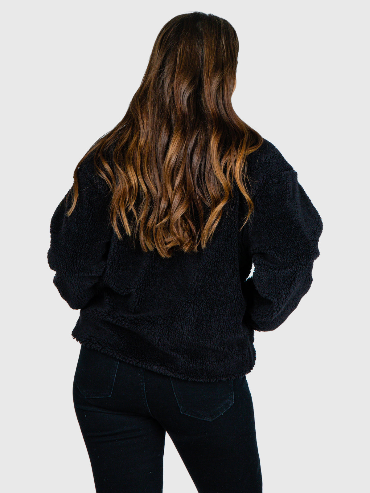 Huntress Women Fleece Jacket | Schwarz