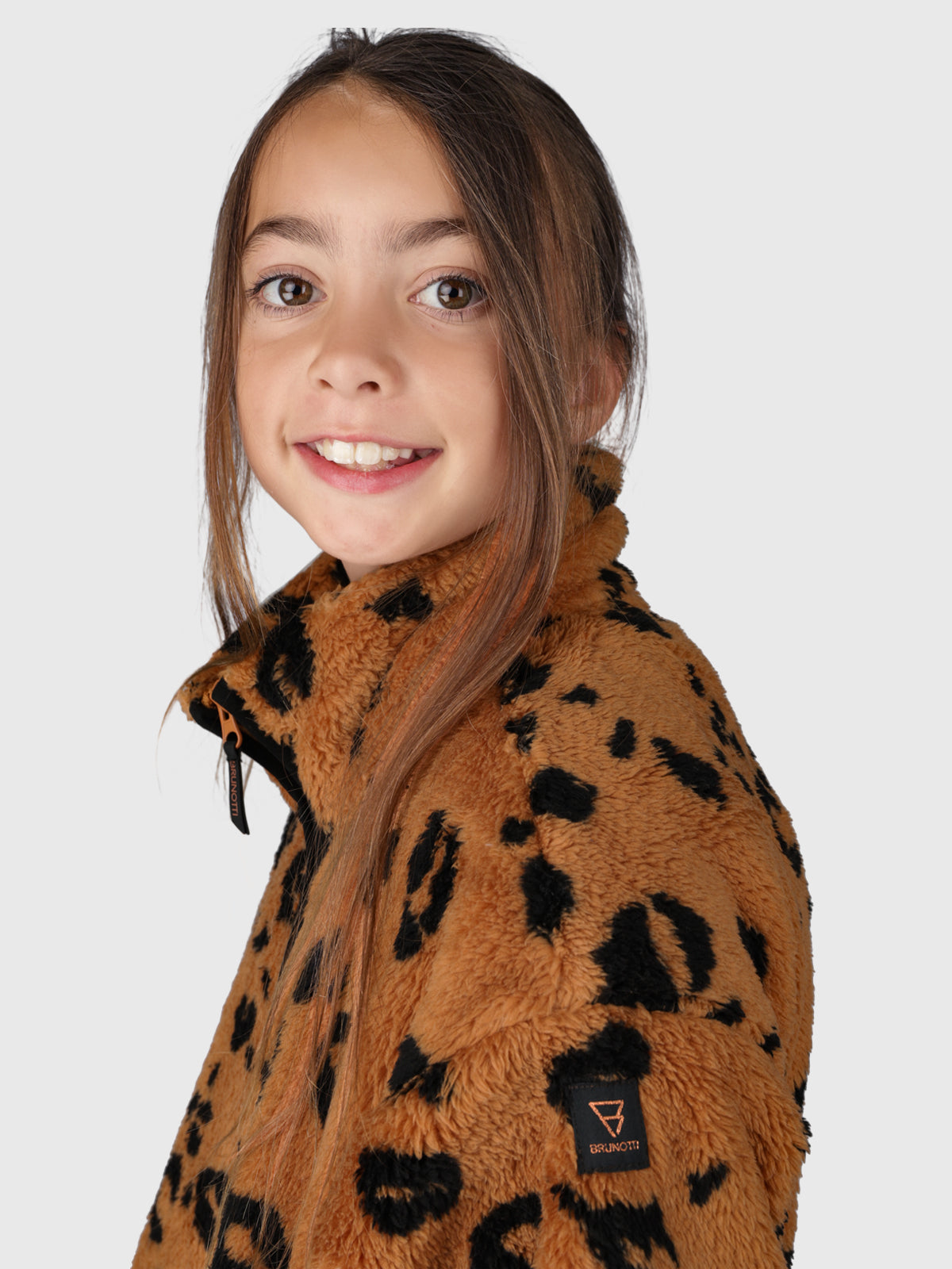 Huntressa-AO Girls Teddy Jacket | Panter Print