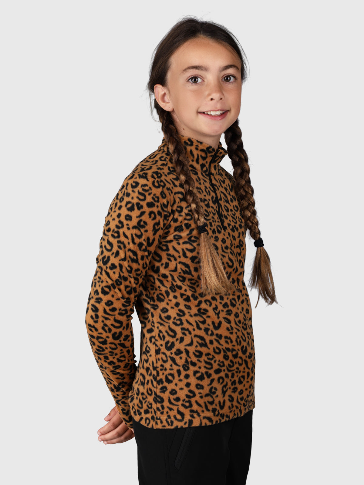 Mismy-AO Mädchen Fleece | Braun