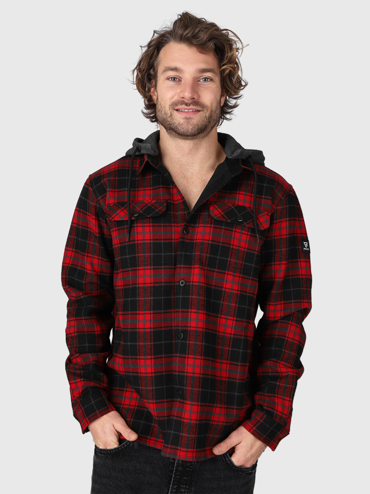 Burned-R Men Shirt | Red