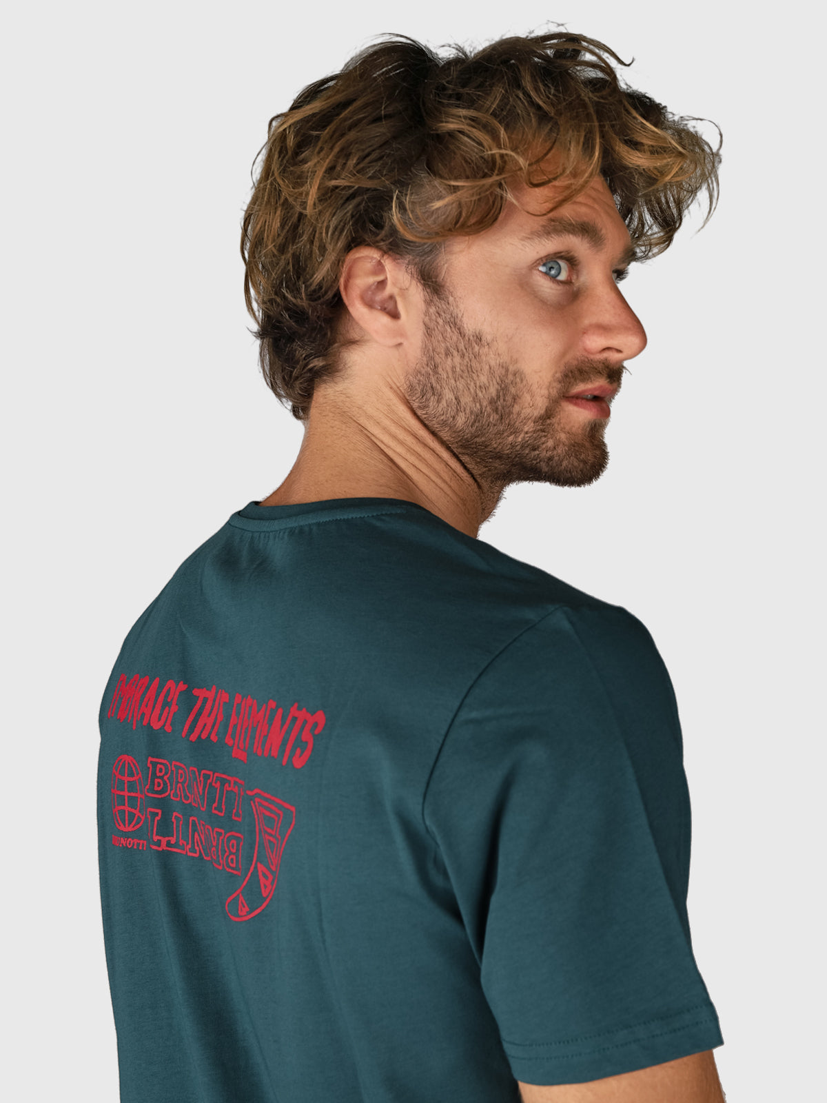 Milon-Back-R Herren T-shirt | Grün