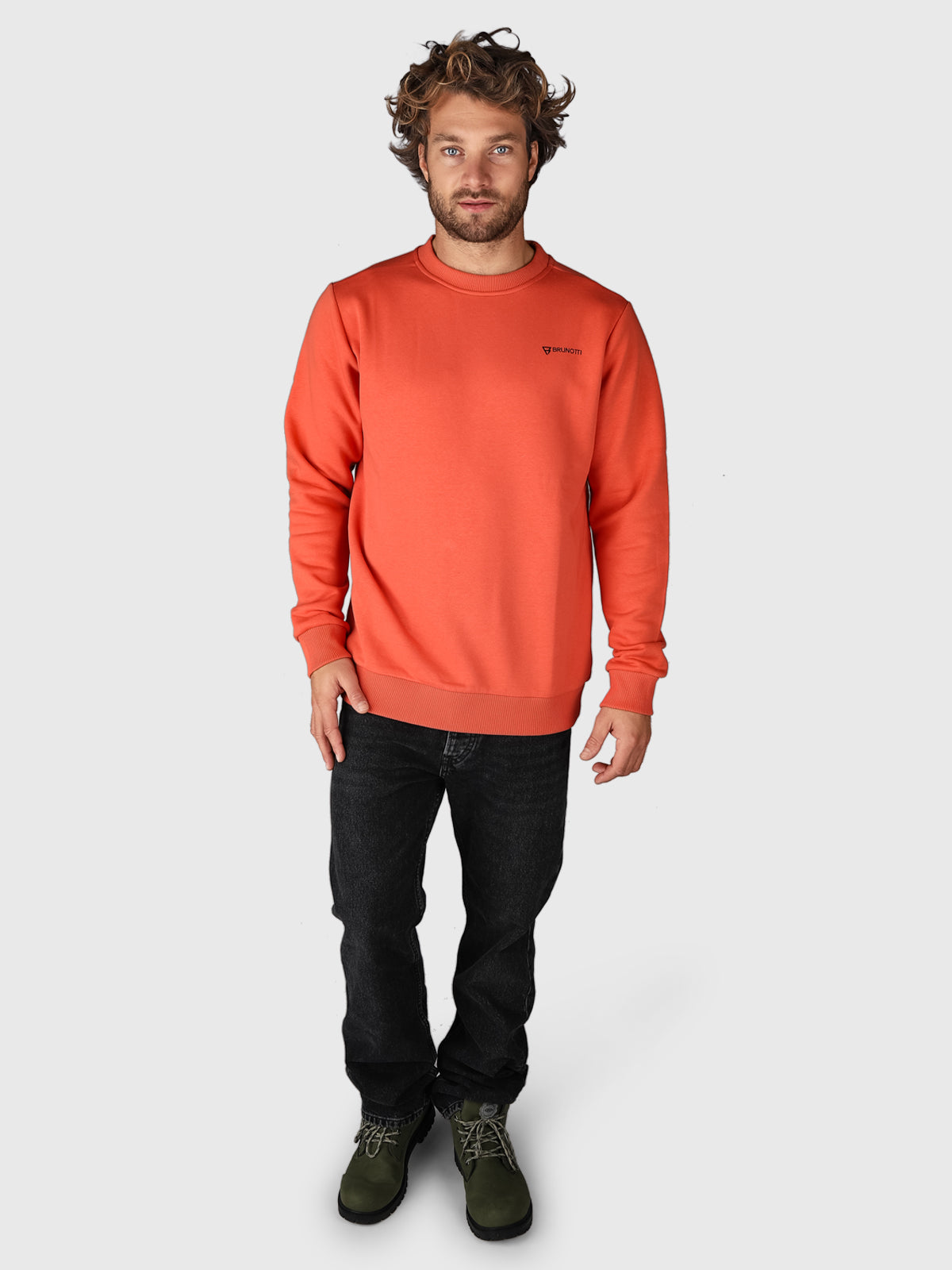 Natch-R Heren Sweater | Rood