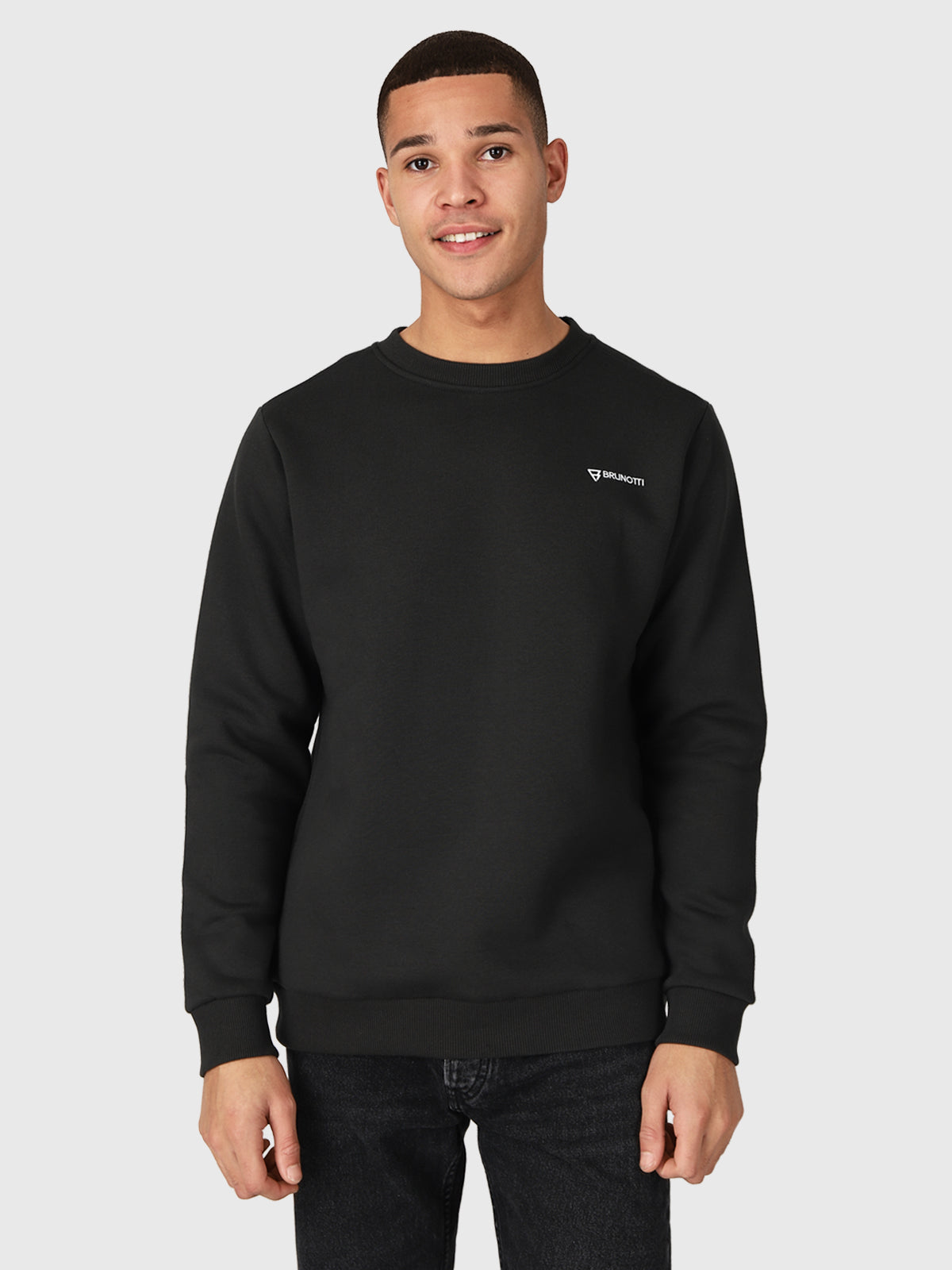 Natch-R Herren Sweatshirt | Schwarz