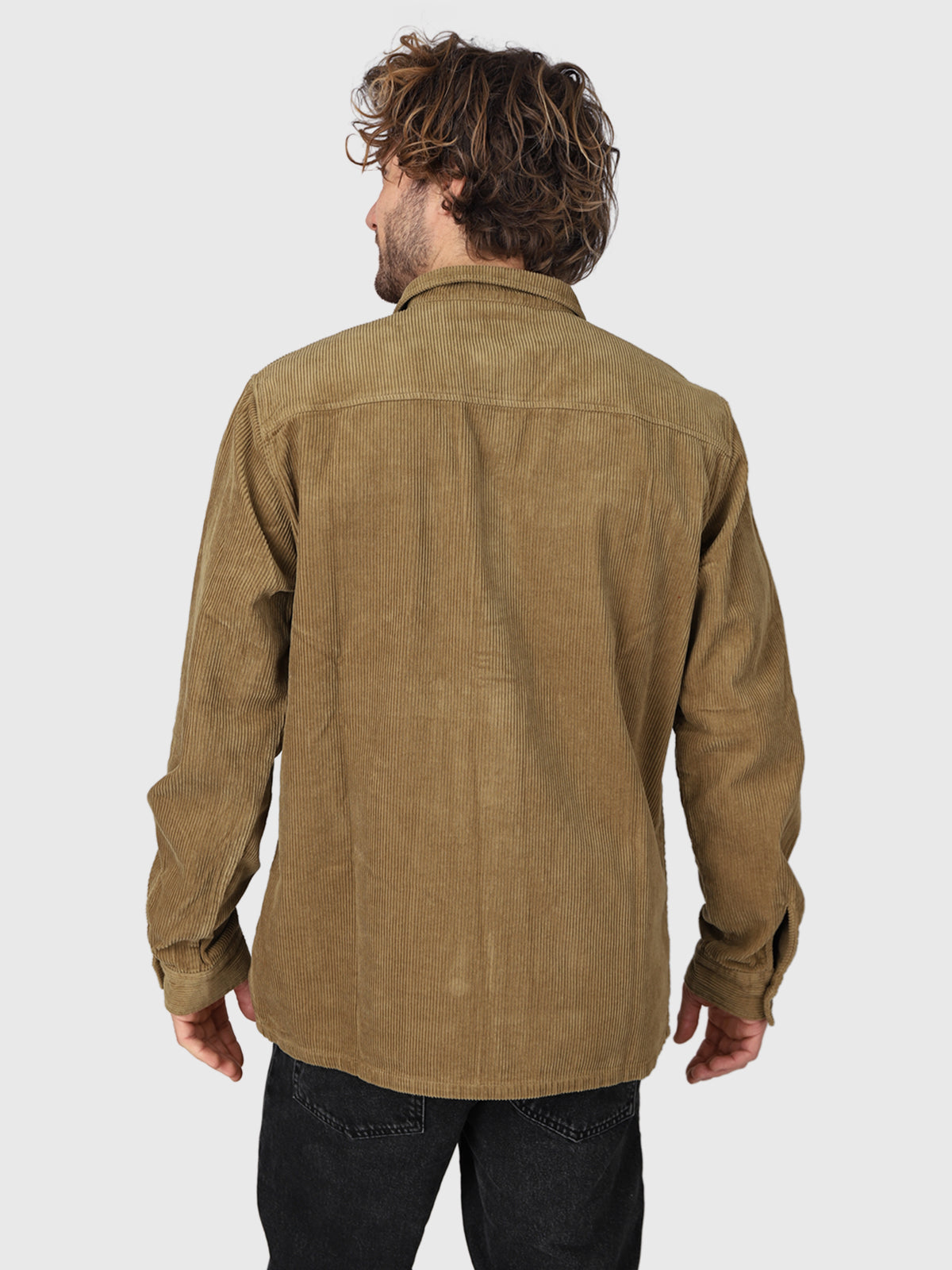 Mitra-R 男士衬衫 | 棕色