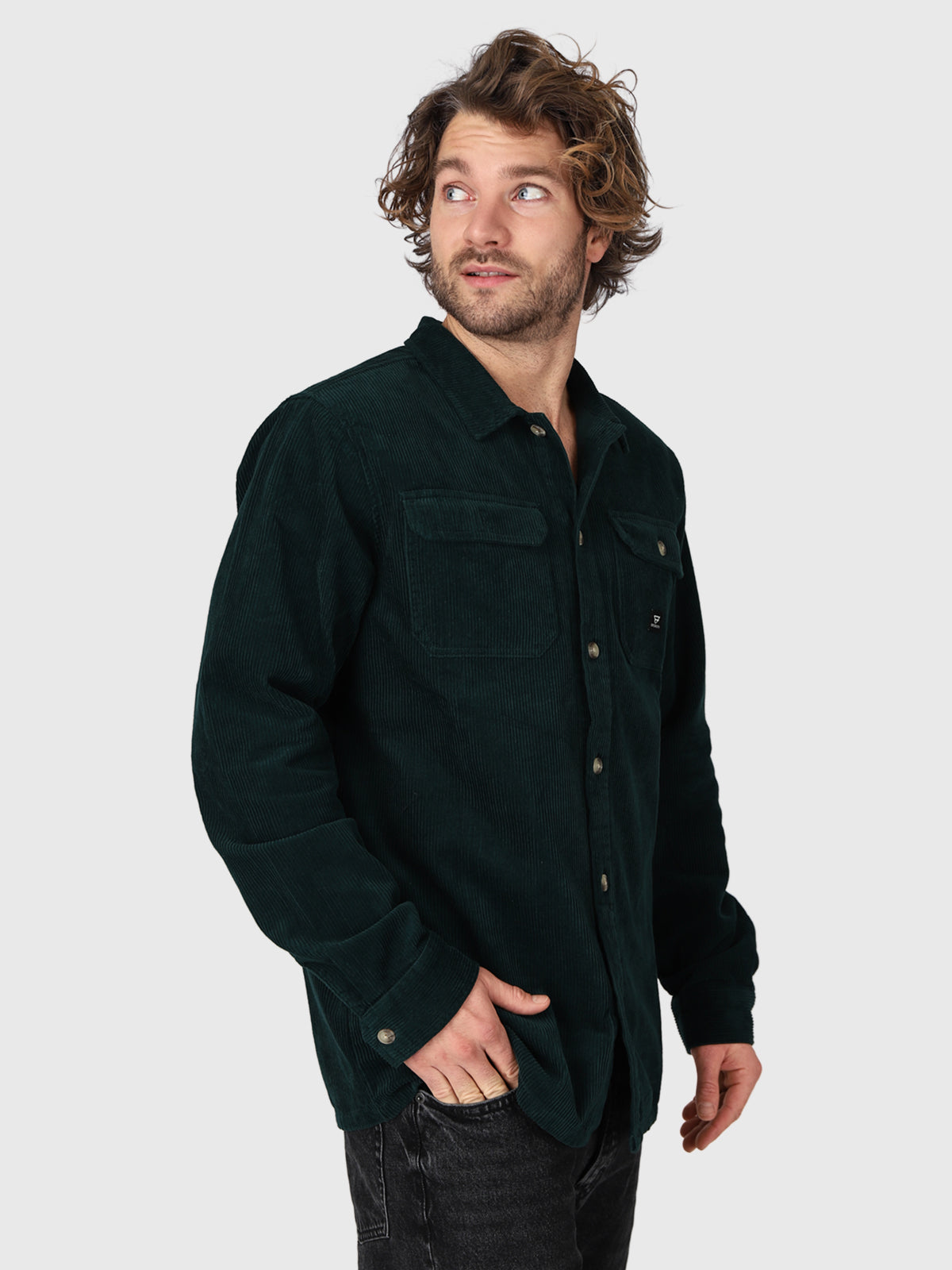 Mitra-R Heren Overhemd | Groen