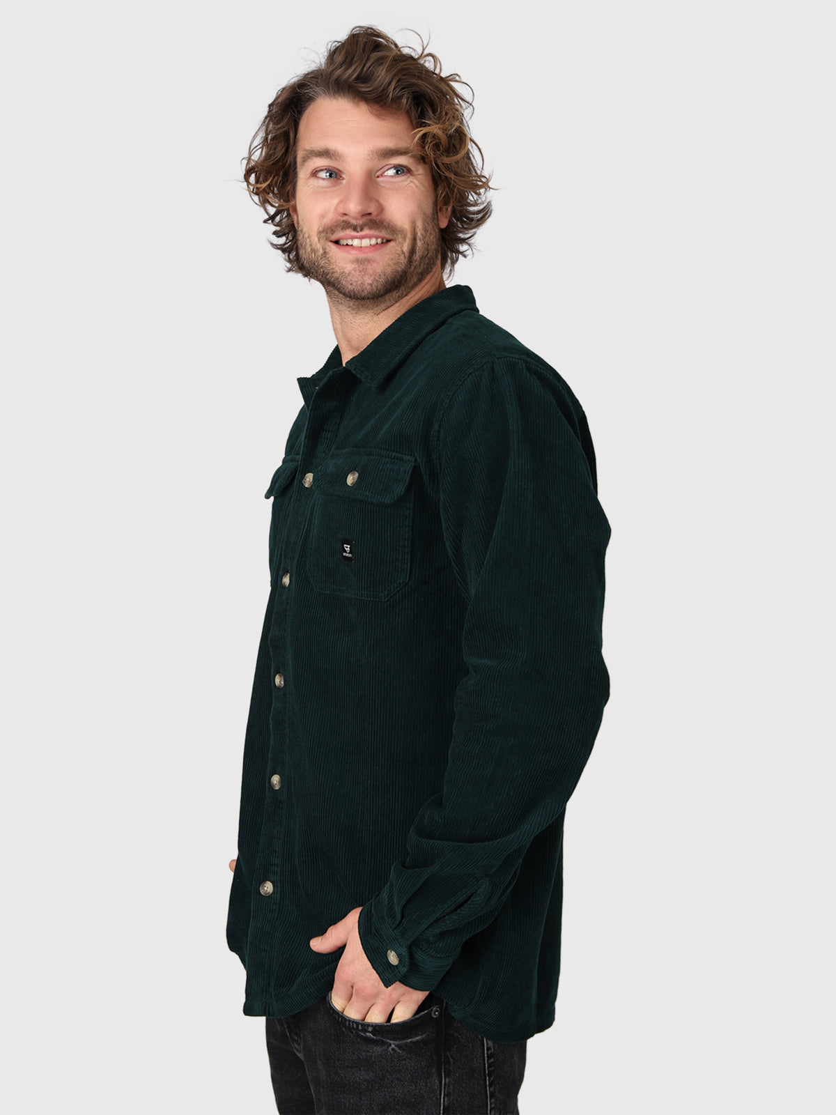 Mitra-R 男士衬衫 | 绿色