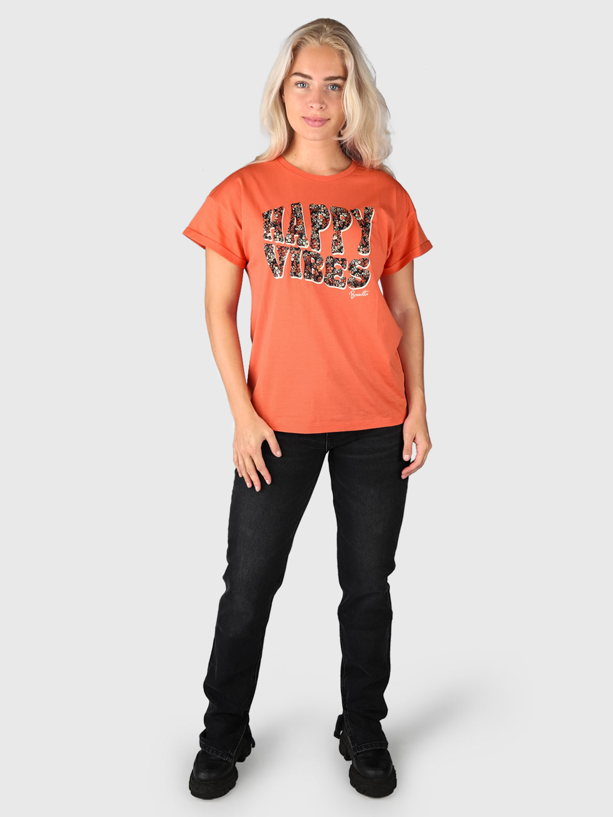 Samaya-R Damen T-Shirt | Orange