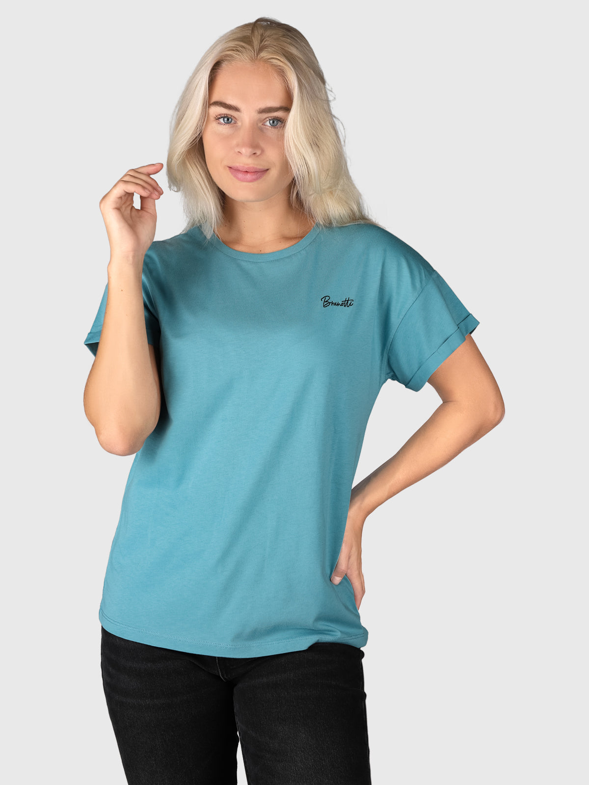 Samillia-R Damen T-shirt | Blau