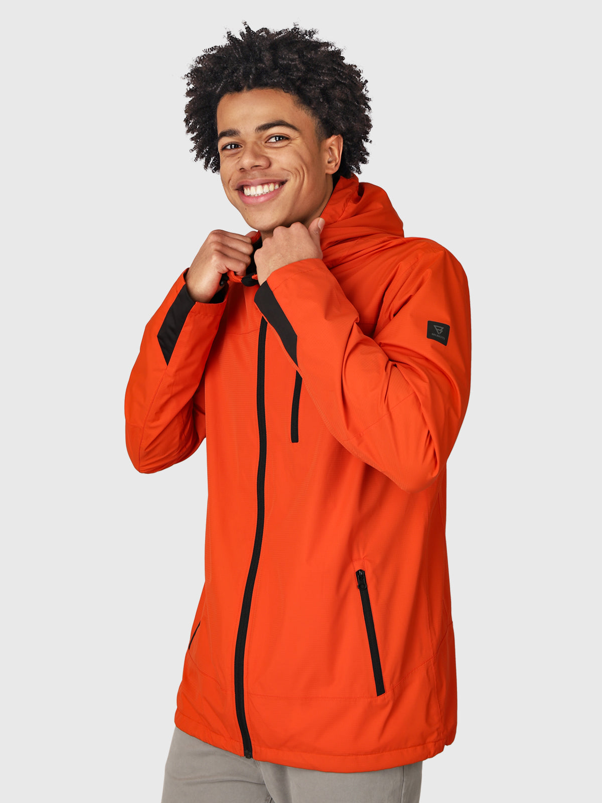 Weylin Men Rain Jacket | Orange