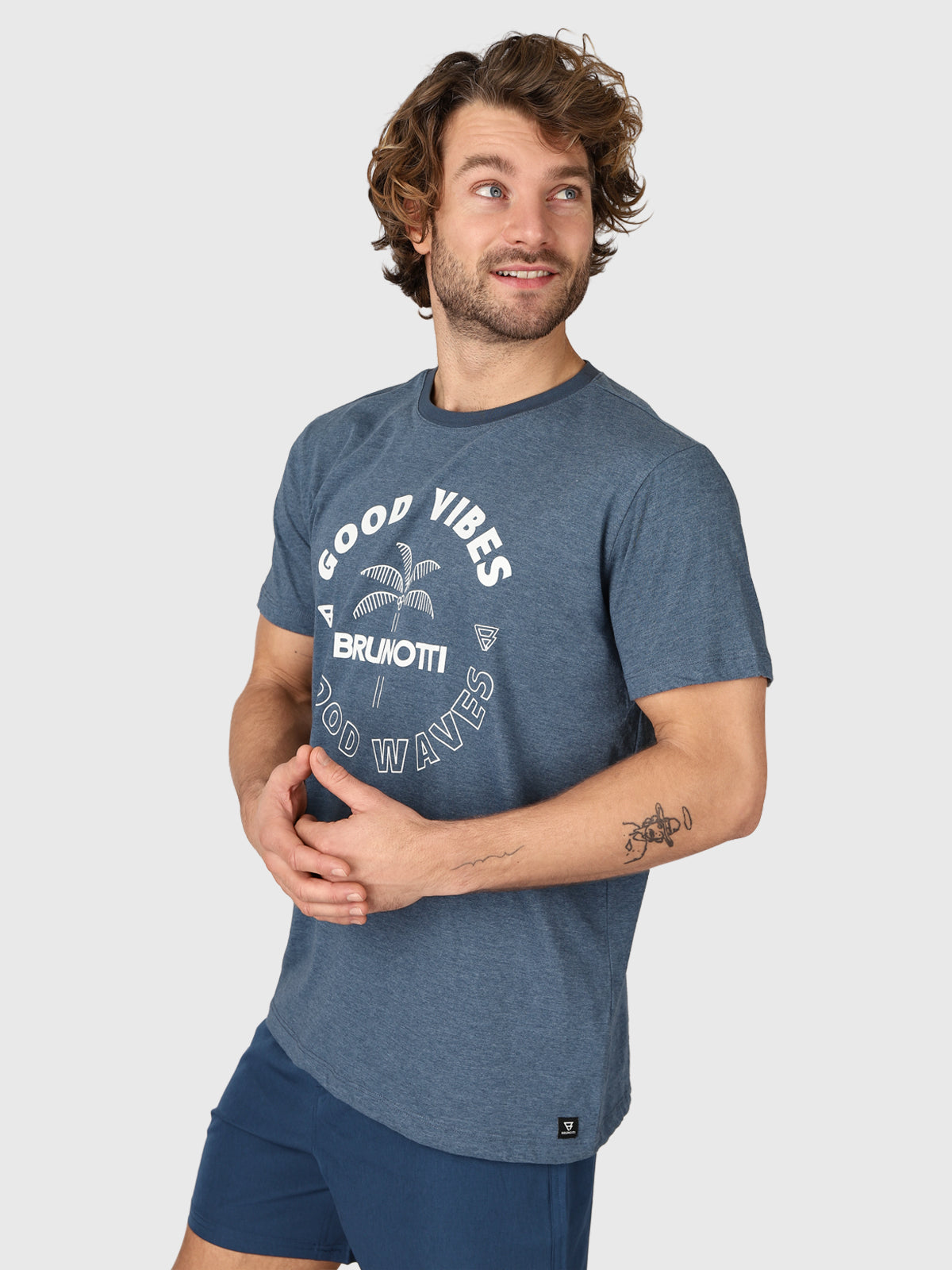 Funvibes Men T-Shirt | Blue