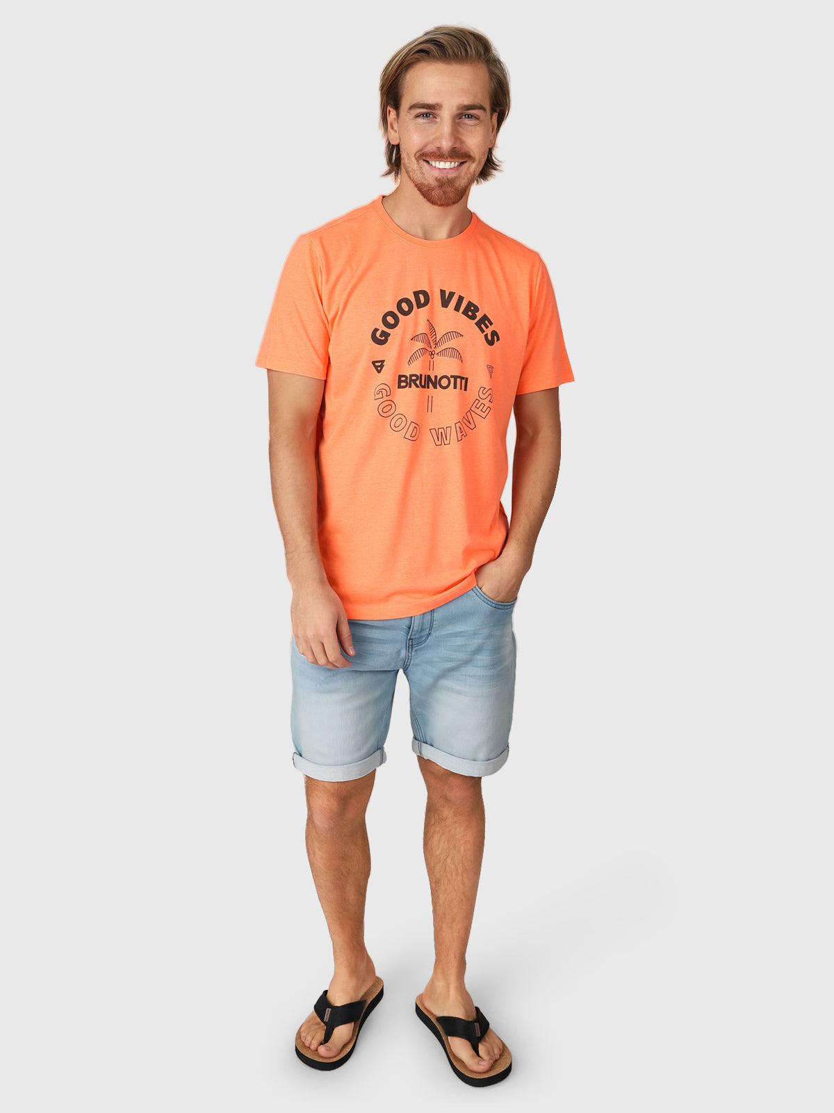 Funvibes Herren T-Shirt | Rosa