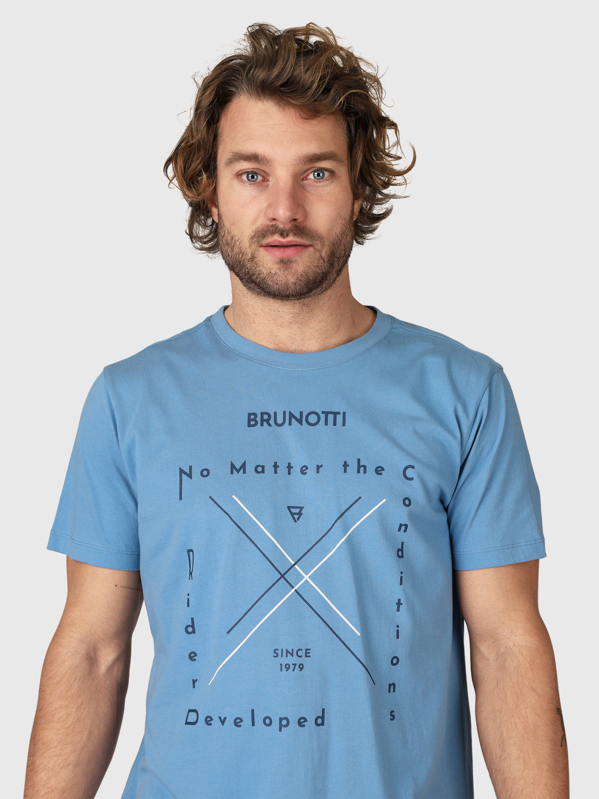 Jahn-Logotypo Men T-Shirt | Blue