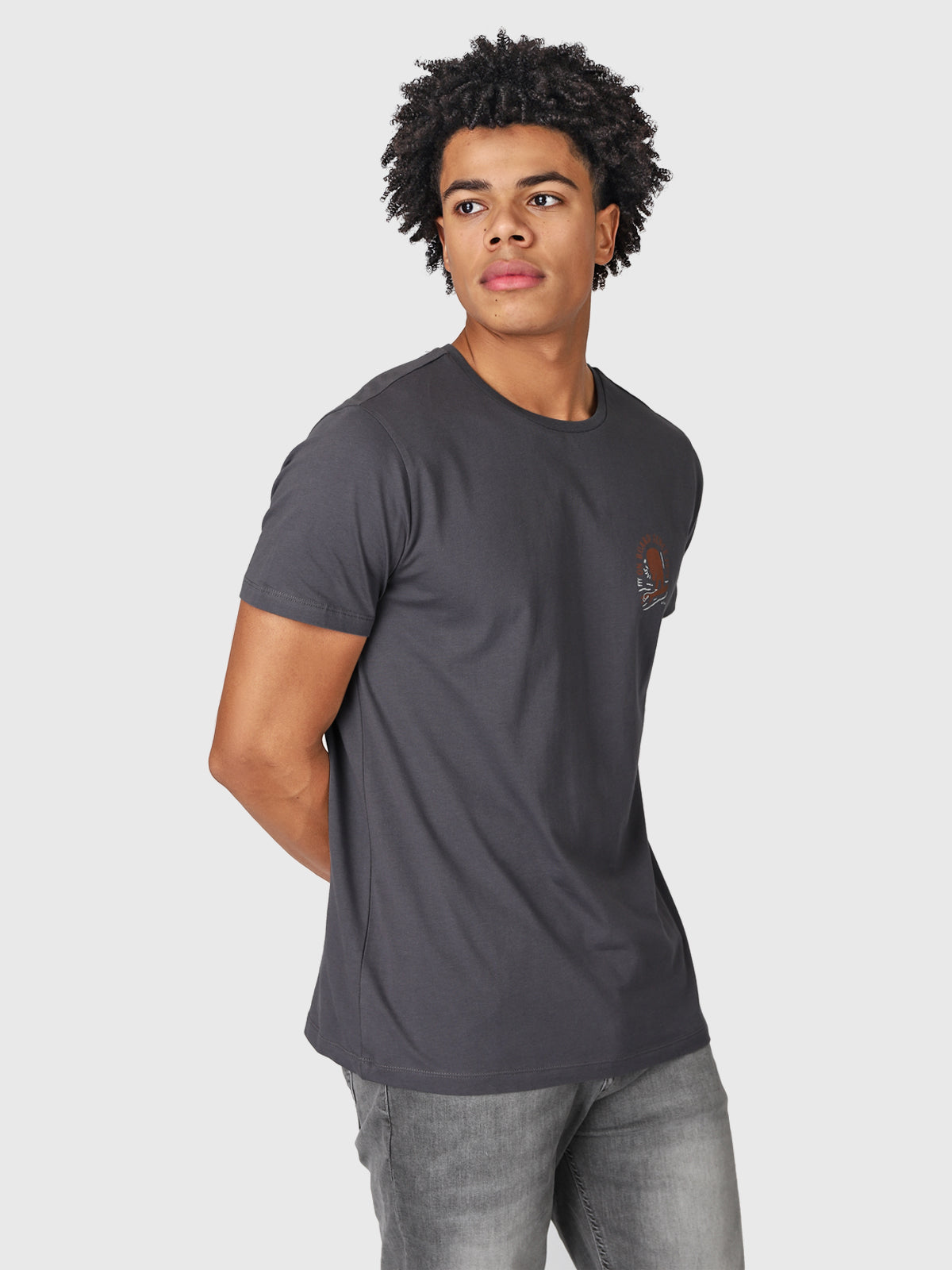 Artist-Tarik Men T-Shirt | Grey