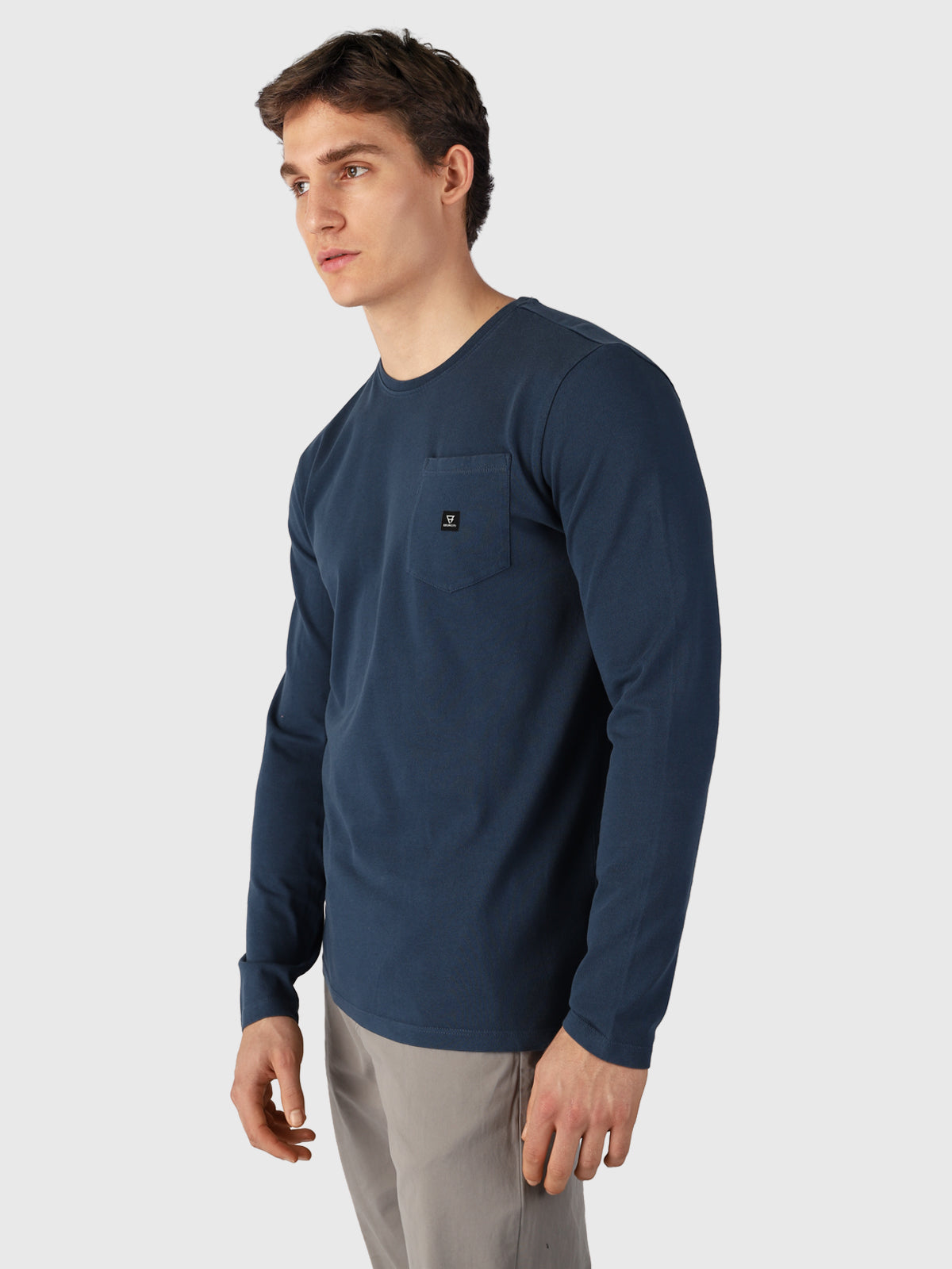 Pascal Men Longsleeve T-shirt | Blue