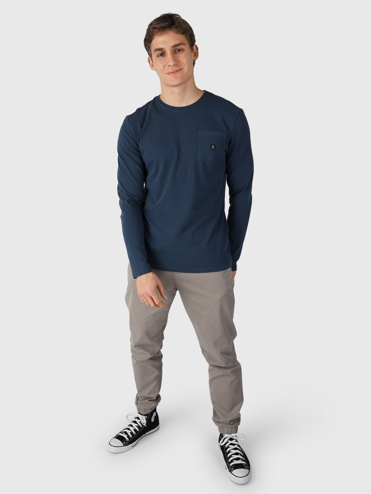 Pascal Men Longsleeve T-shirt | Blue