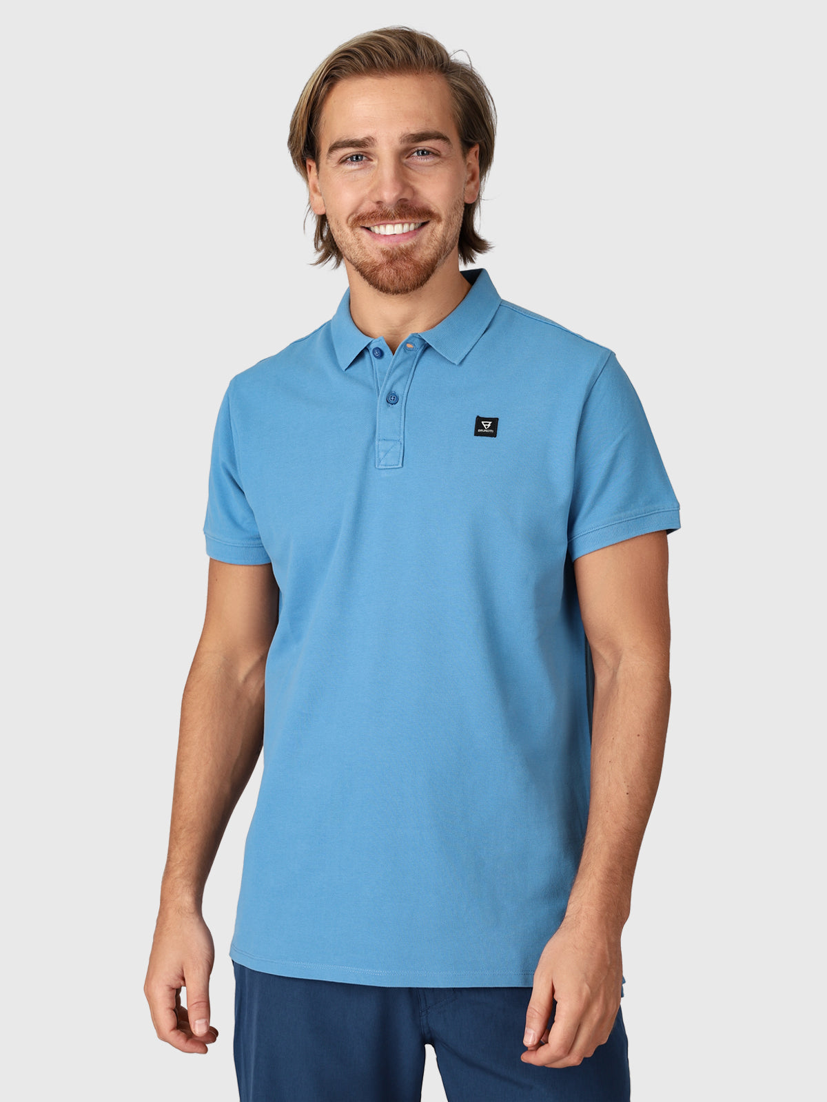 TavECO Heren Polo Shortsleeve | Blauw