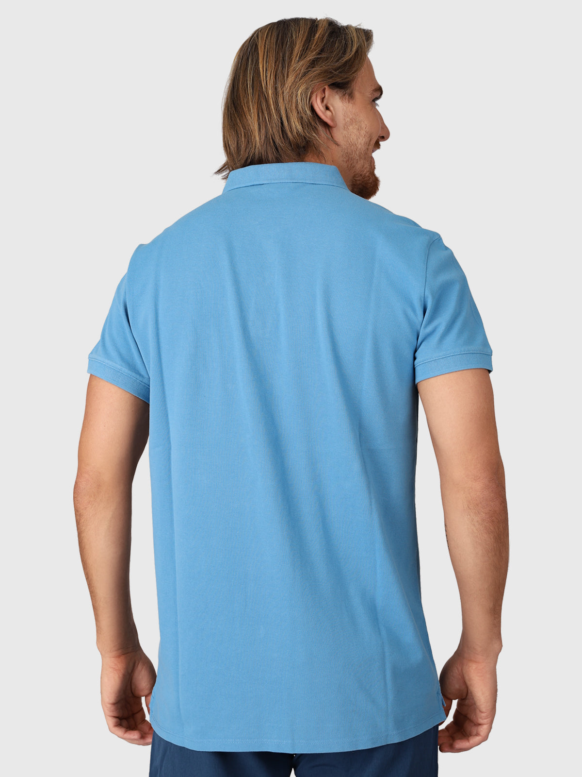 TavECO Men Polo Shortsleeve | Blue