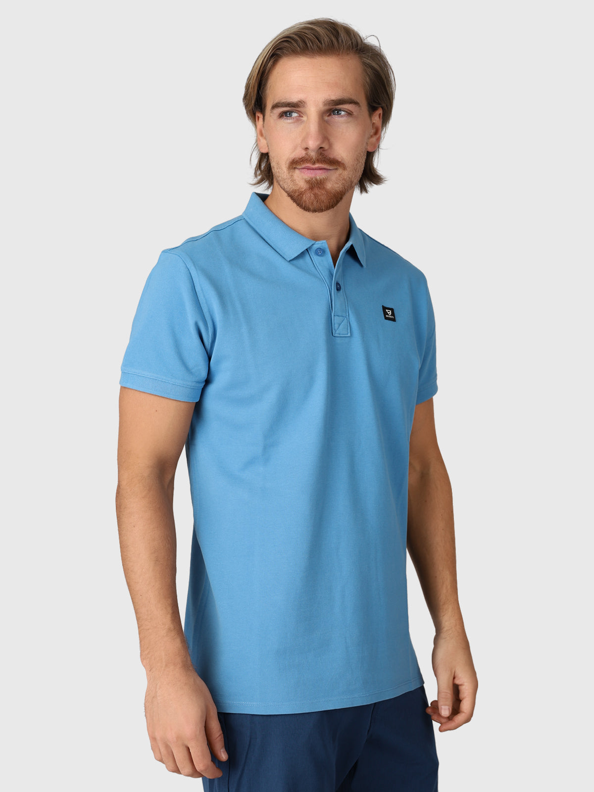 TavECO Men Polo Shortsleeve | Blue