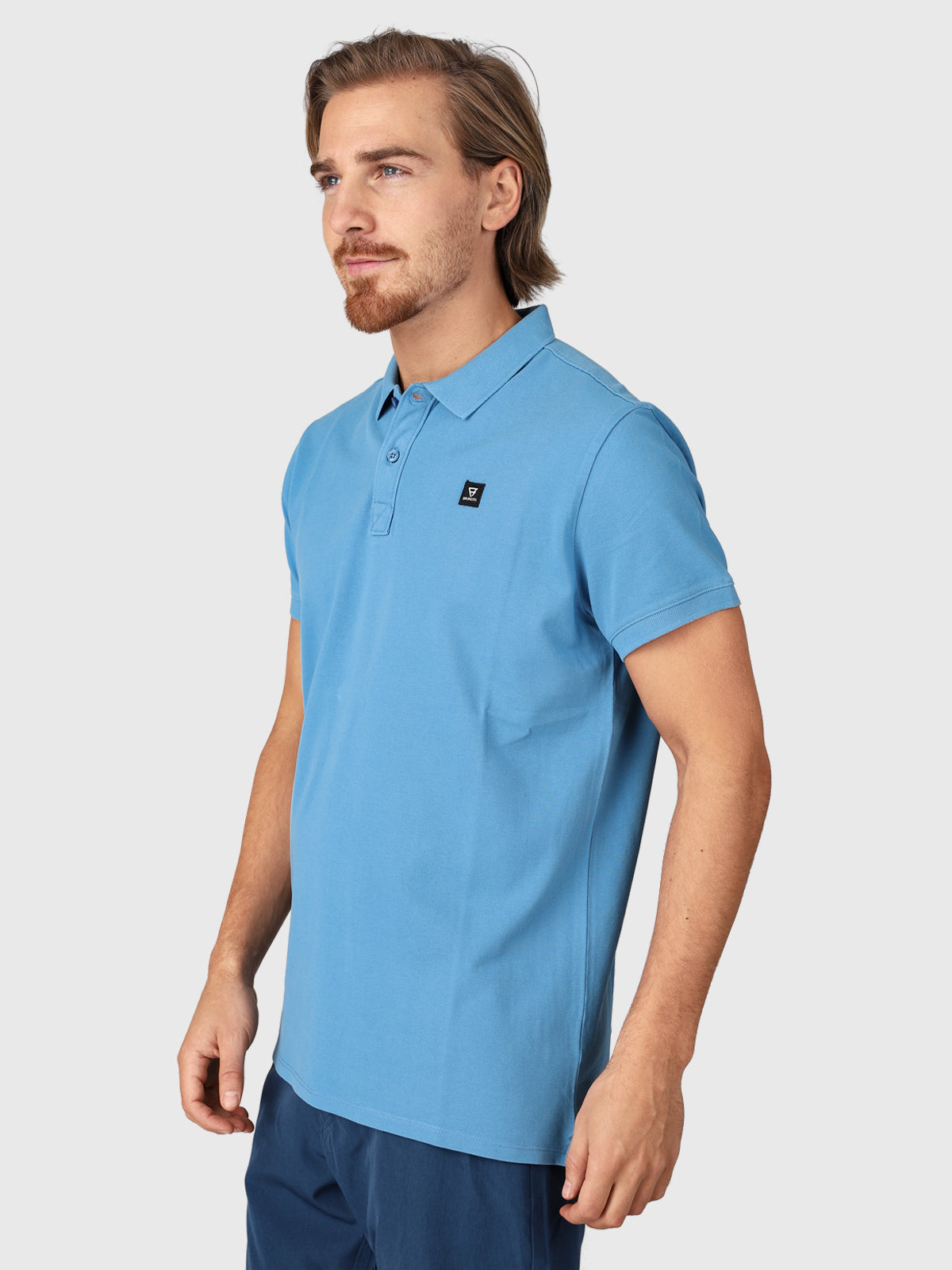 TavECO Men Polo Shortsleeve | Blue