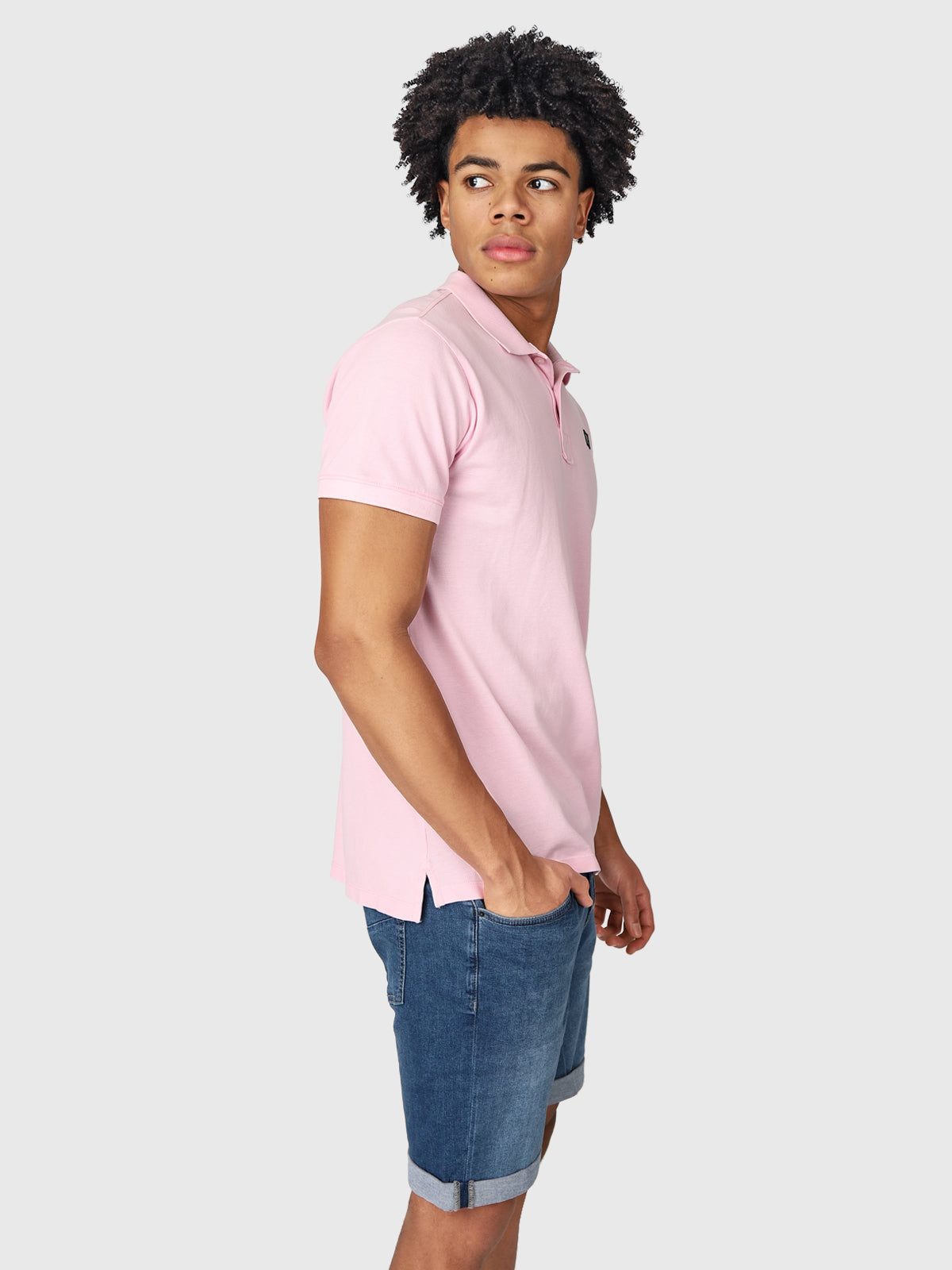 TavECO Herren Polo Shortsleeve | Flieder