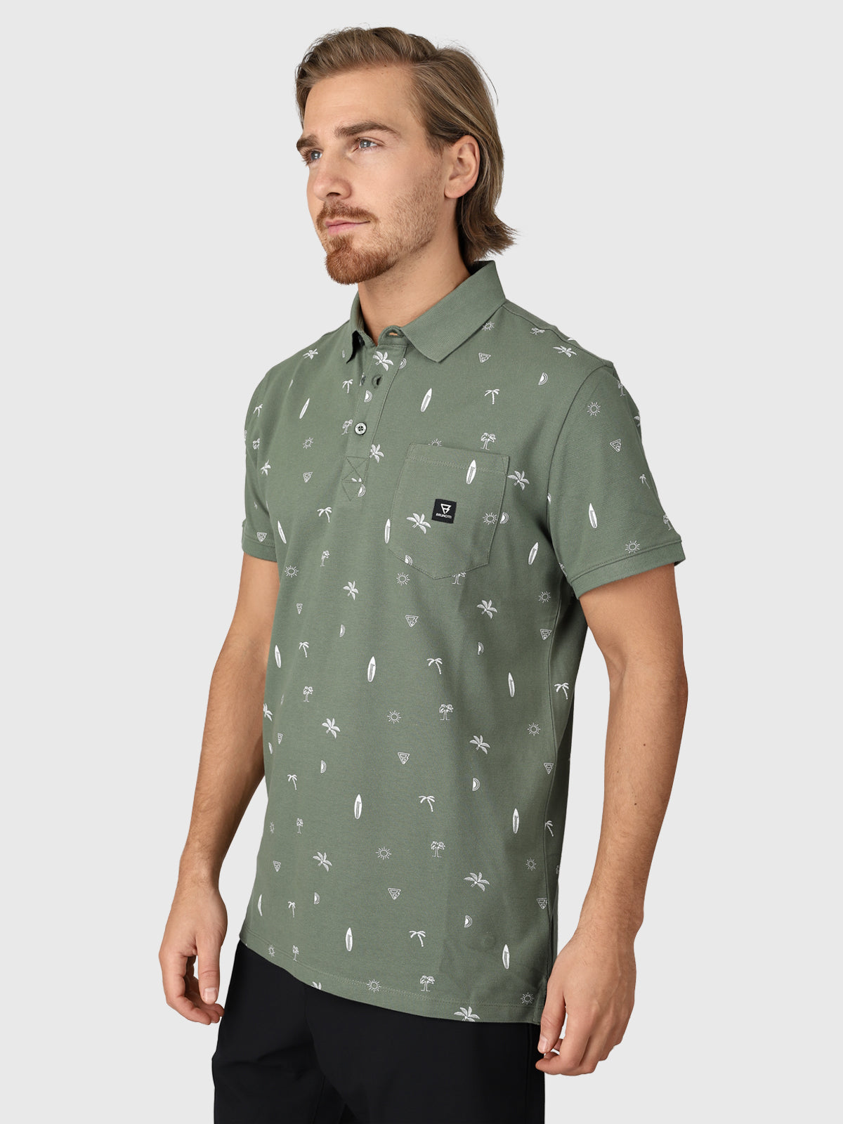 Addax-AO Herren Polo Shortsleeve | Grün