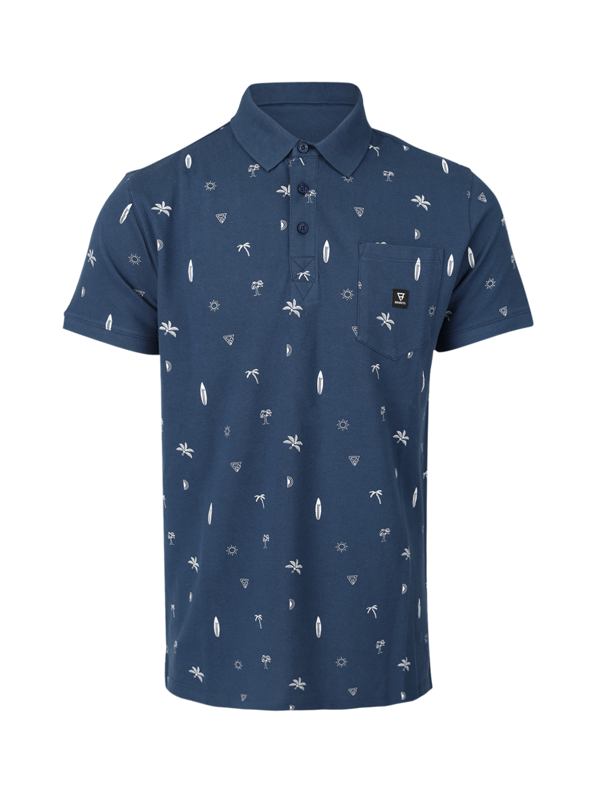 Addax-AO Men Polo Shortsleeve | Blue