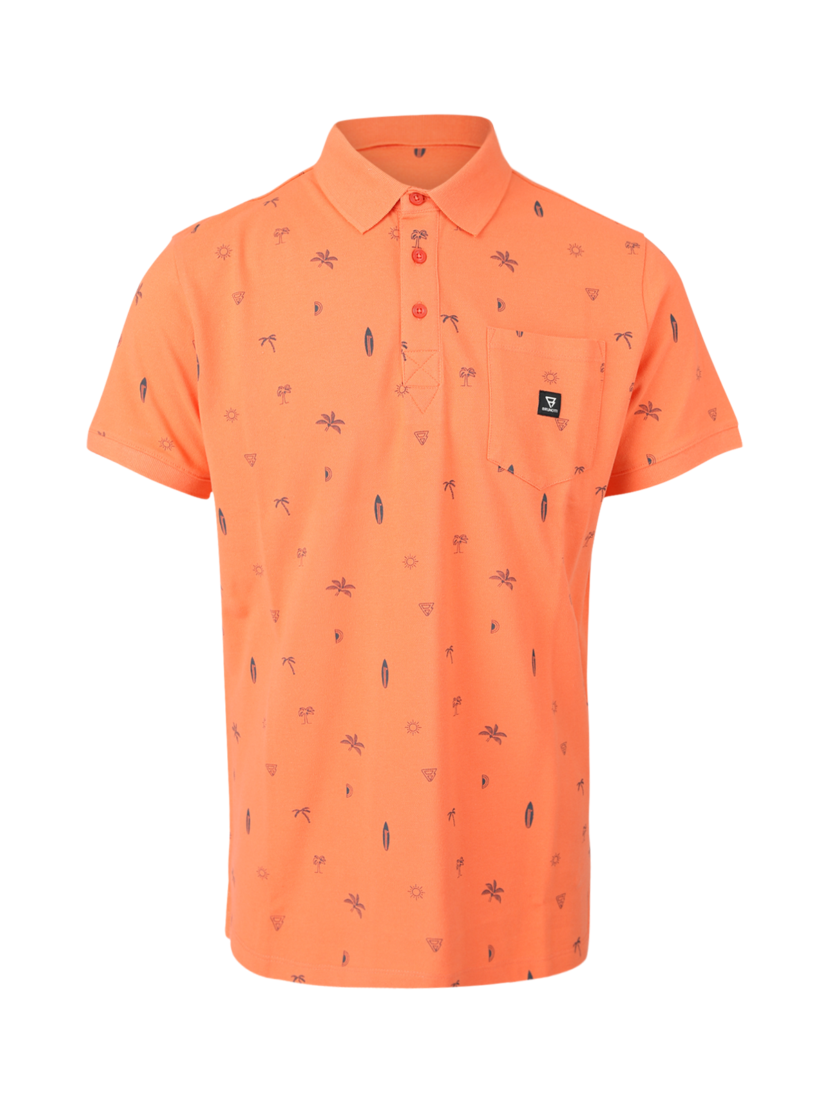 Addax-AO Herren Polo Shortsleeve | Orange