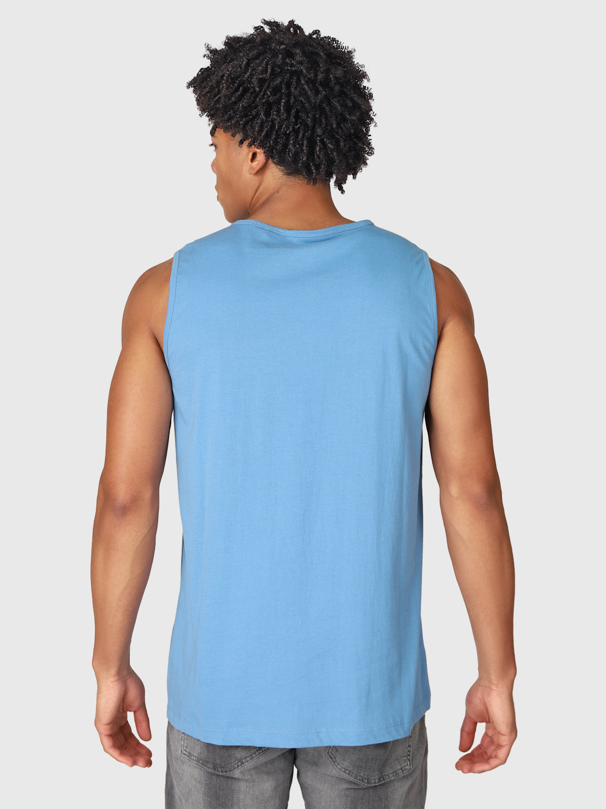 Bordan Heren Singlet | Blauw