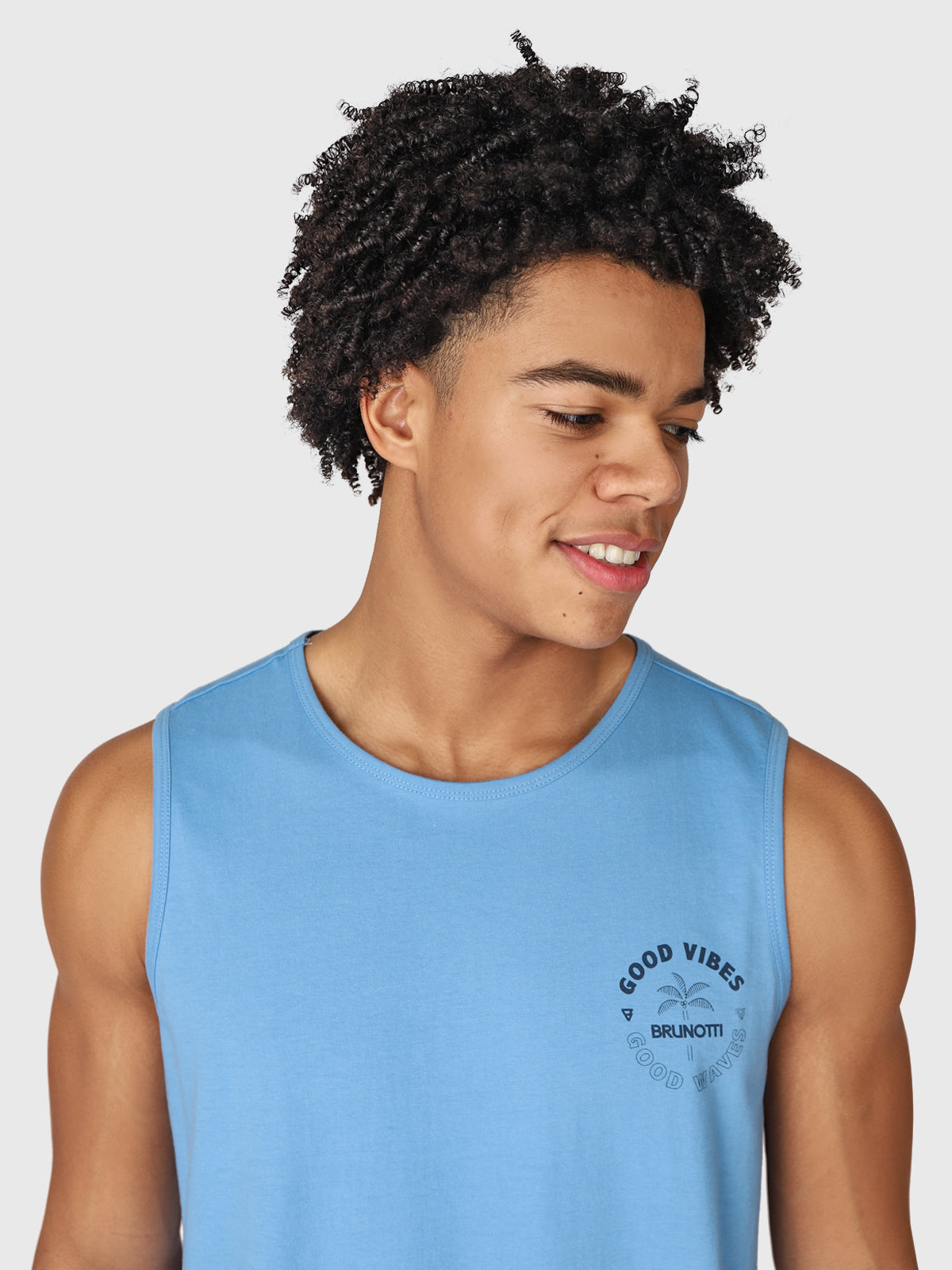 Bordan Heren Singlet | Blauw