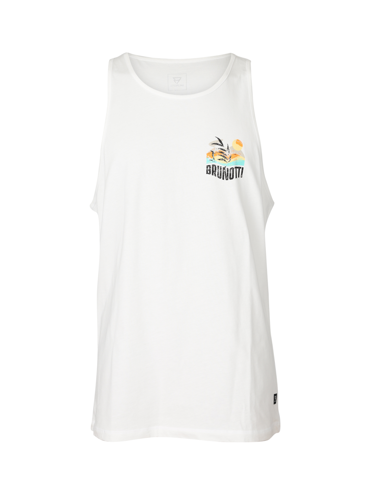 Taty Men Singlet | White