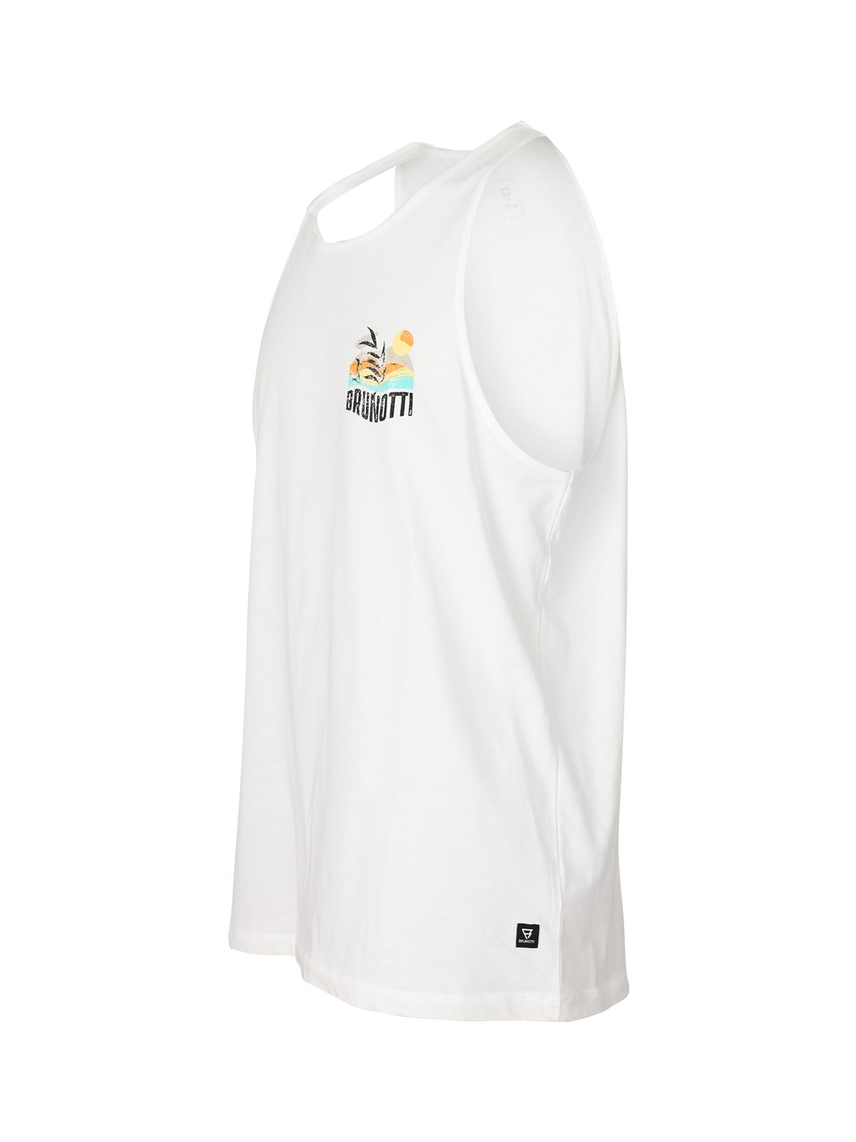 Taty Men Singlet | White