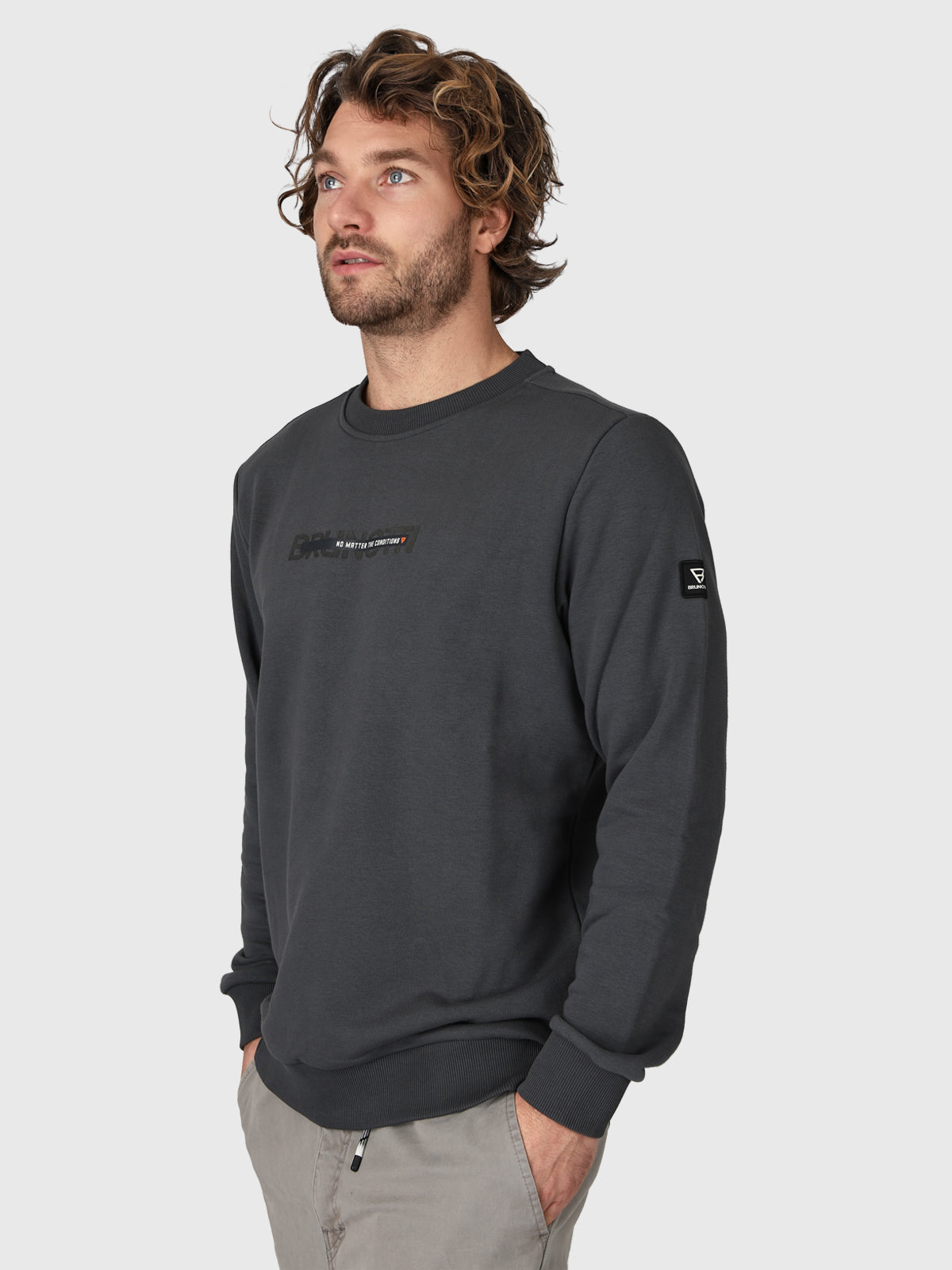 Rotcher Herren Sweatshirt | Grau