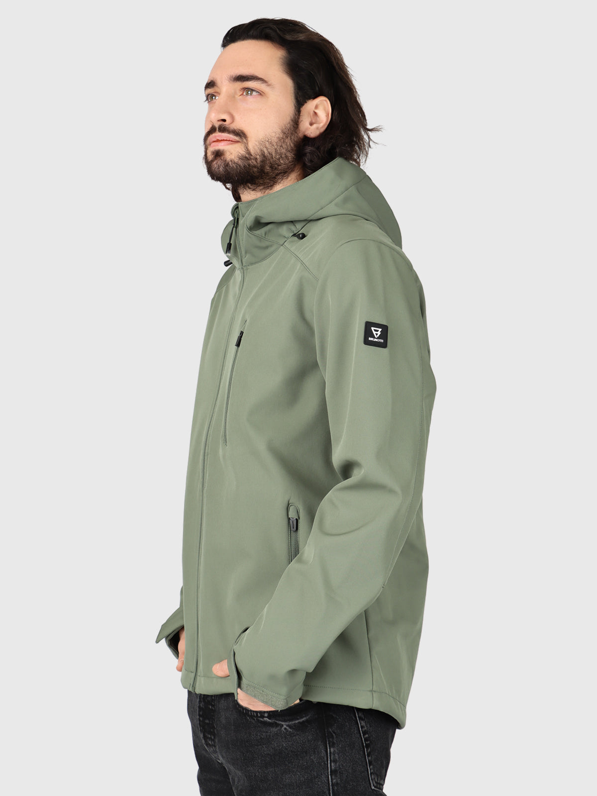 Mib Heren Softshell Jas | Groen