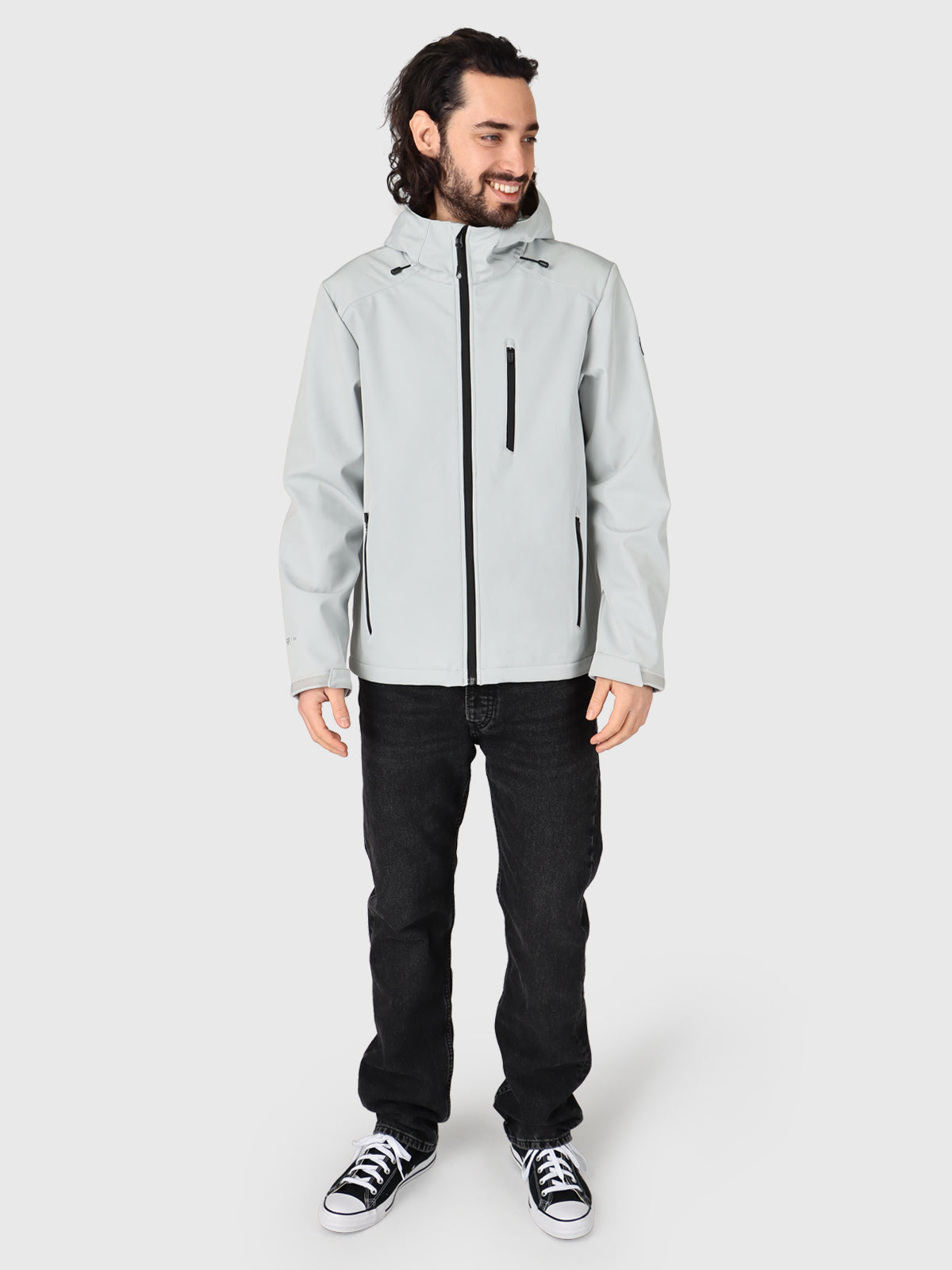 Mib Herren Softshell Jacke | Grau