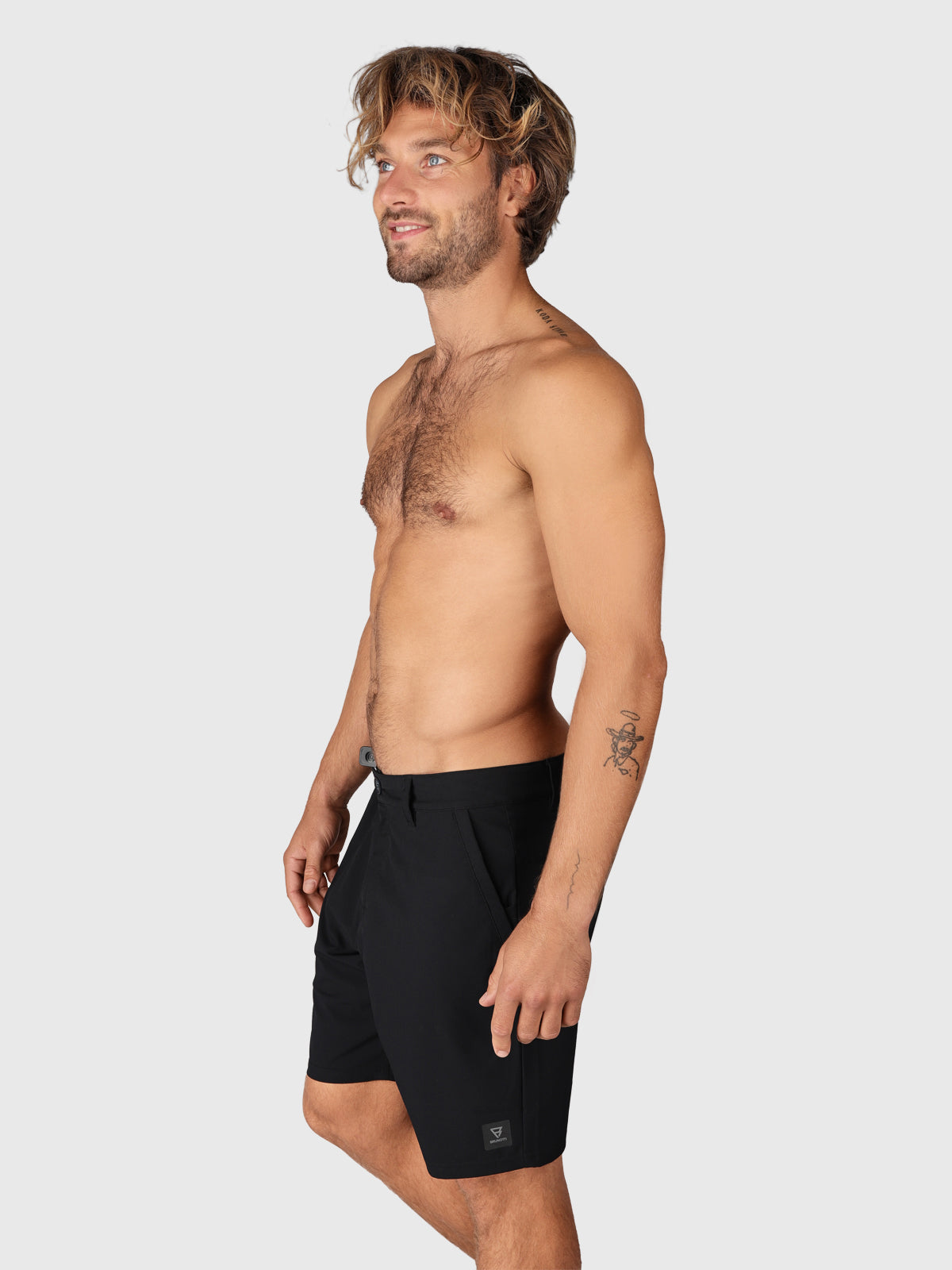 Marret Herren Hybrid Shorts | Schwarz