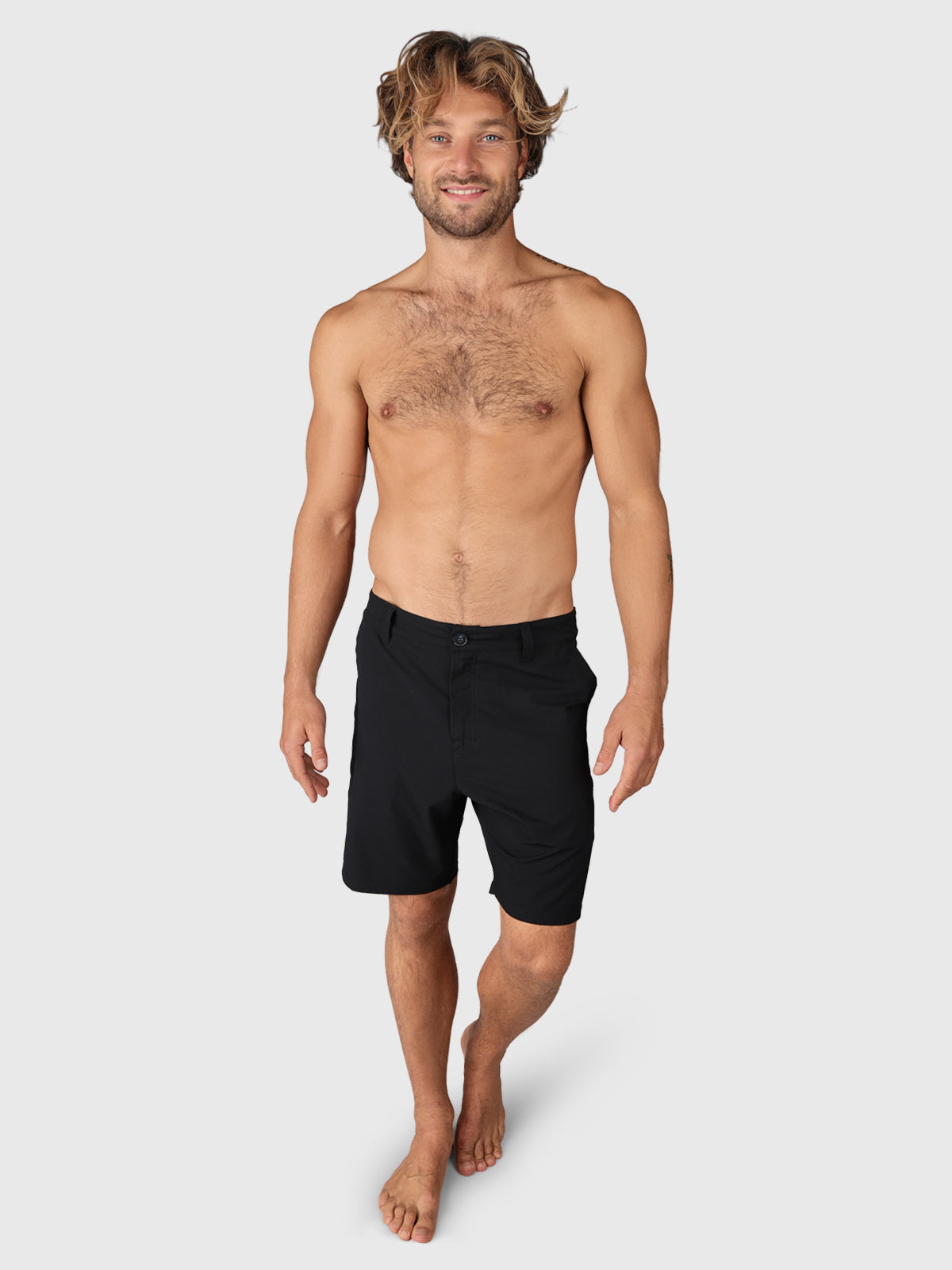 Marret Herren Hybrid Shorts | Schwarz