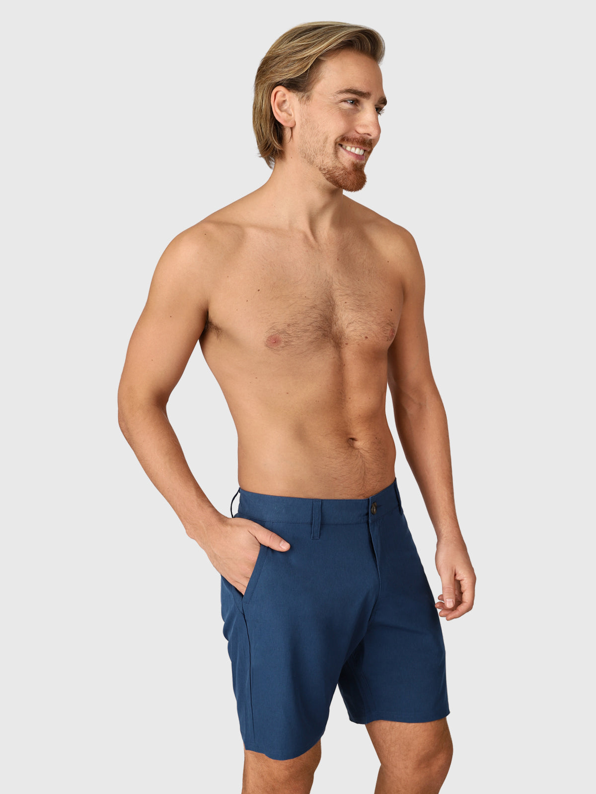 Harret Herren Hybrid Shorts | Blau