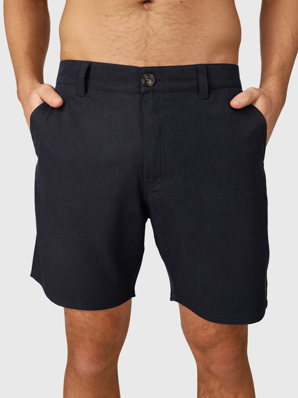 Harret Heren Hybrid Short | Zwart