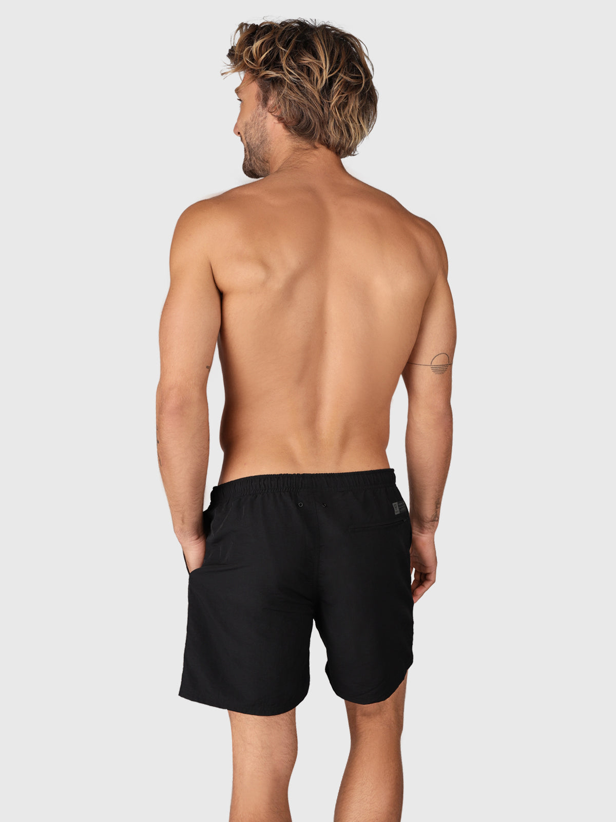 Hester Men Swim Shorts | Black