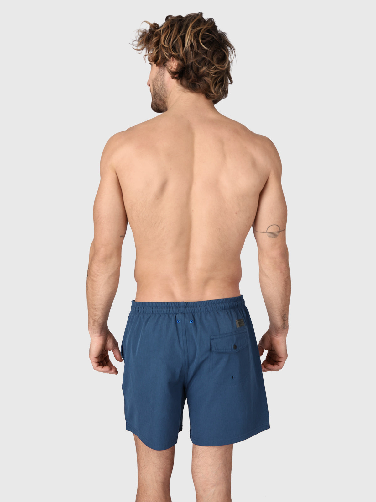 Volleyer Men Swim Shorts | Blue