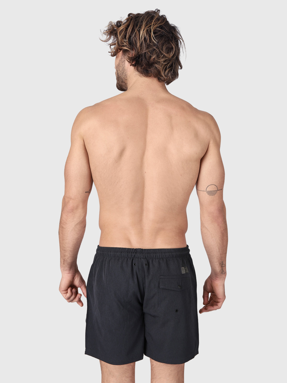 Volleyer Heren Zwemshort | Zwart