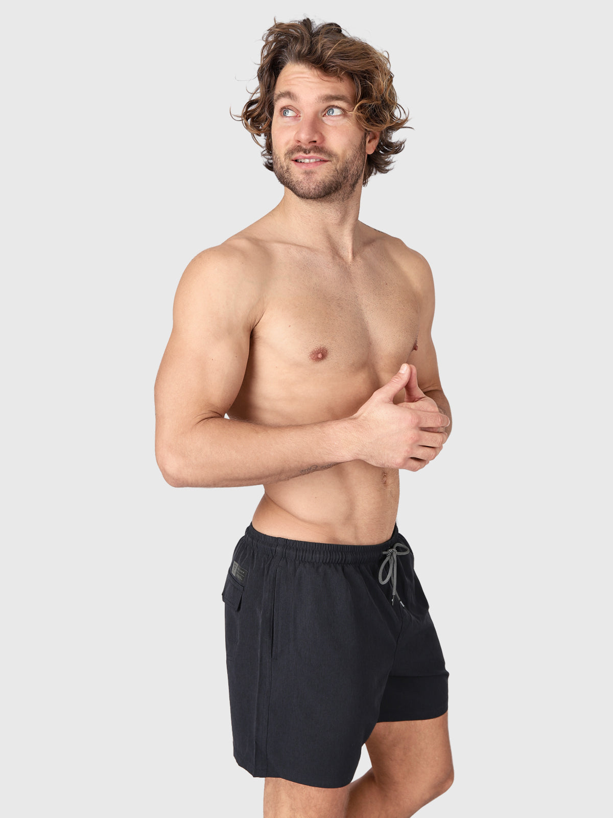 Volleyer Heren Zwemshort | Zwart